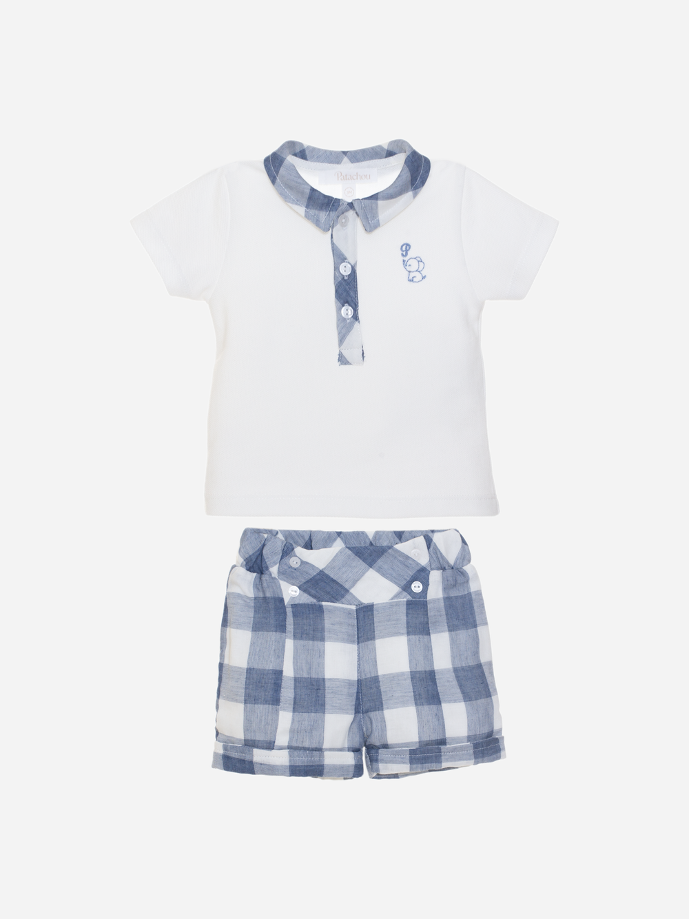 Boy Set Elephant Check