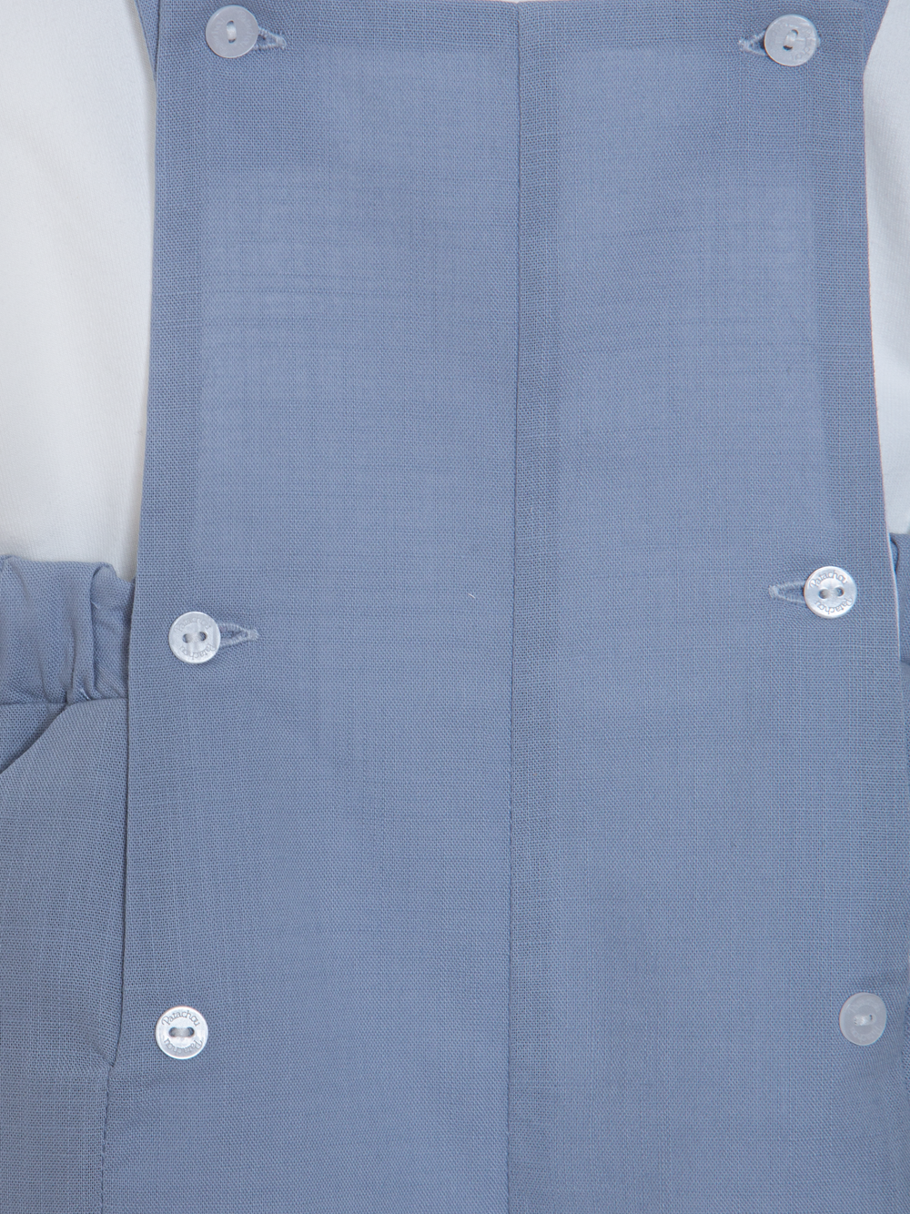 Dungaree Set Elephant Check