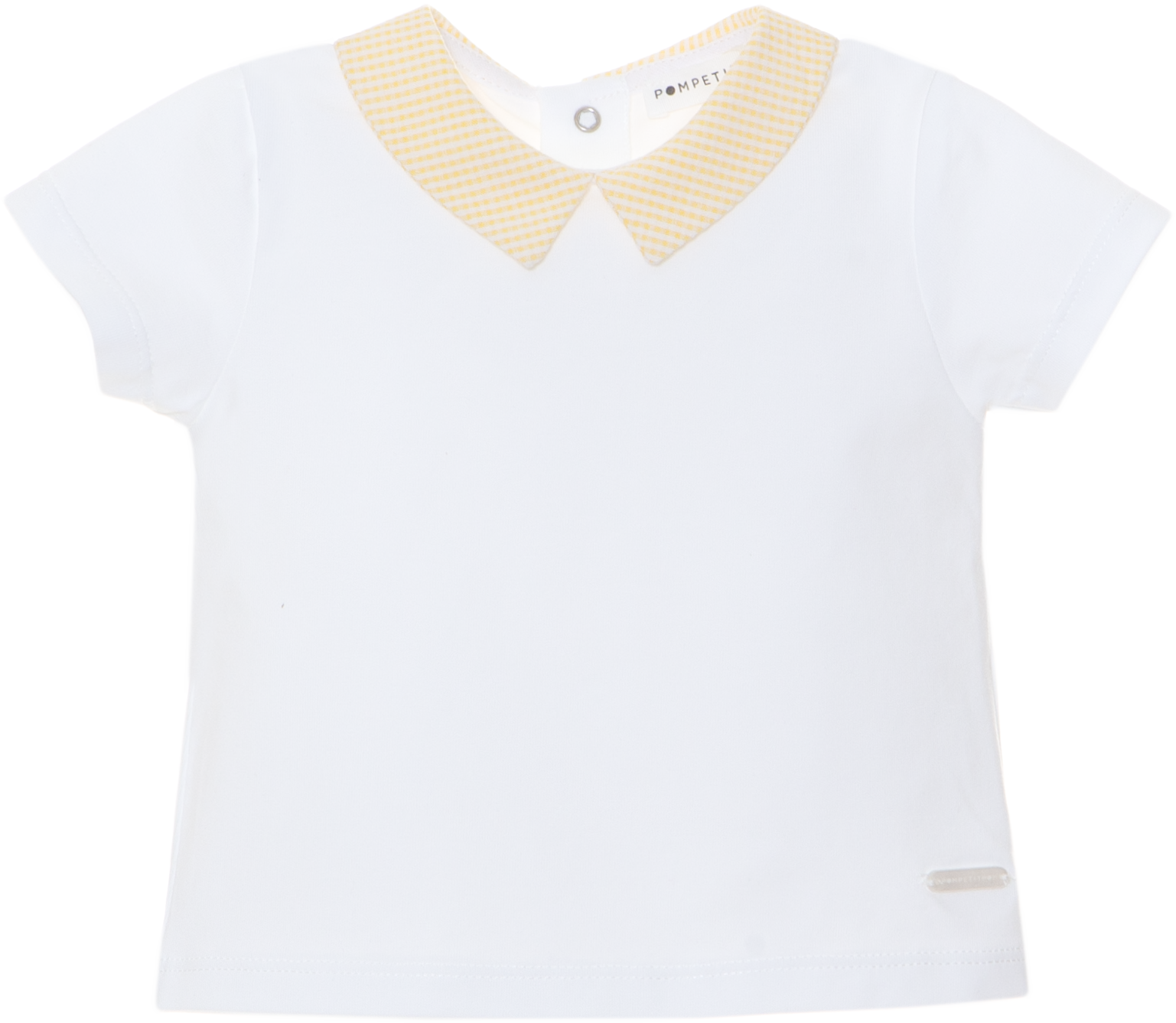 Short Set Vichy Yellow