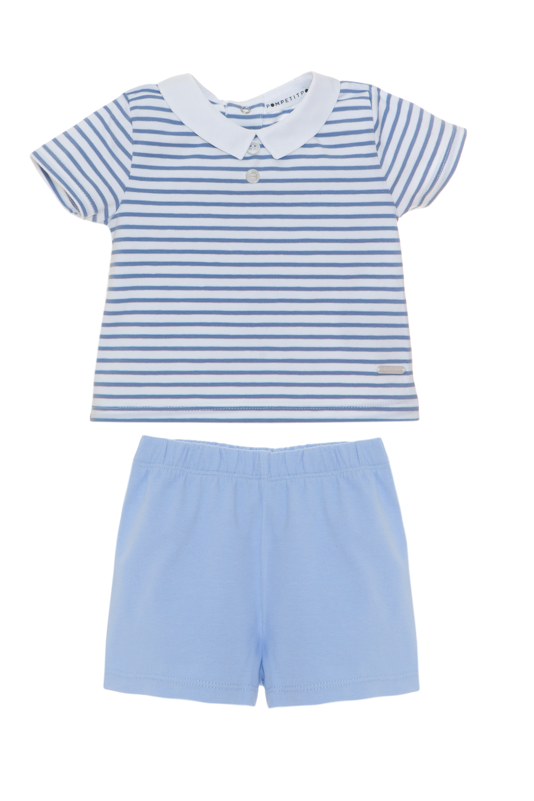Short Set Dusty Blue- 2pc