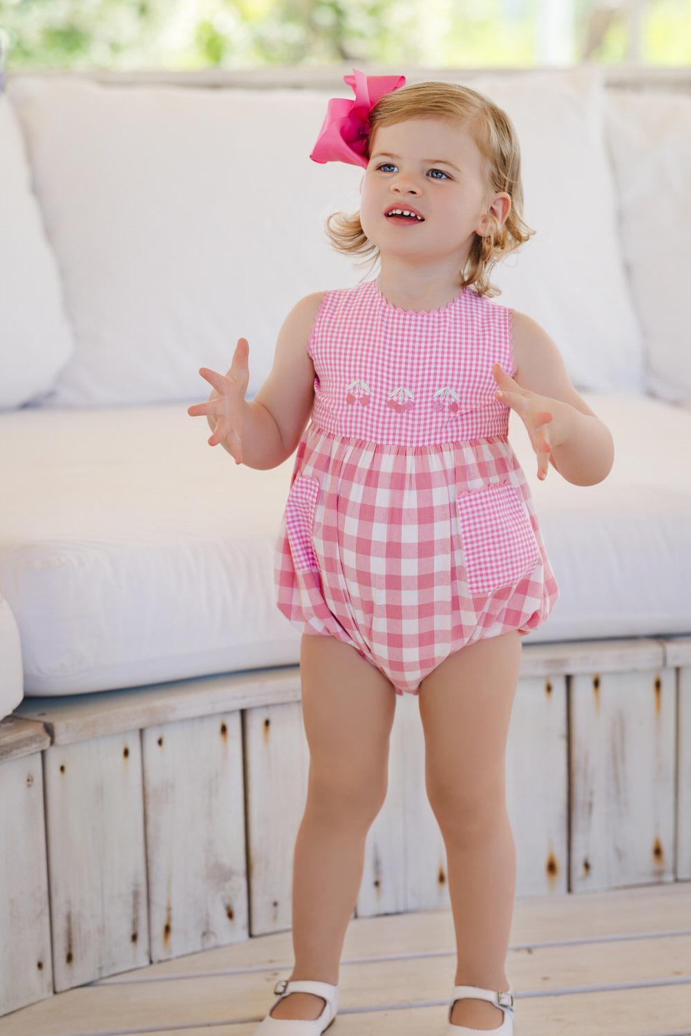 Romper Cherries Picnic