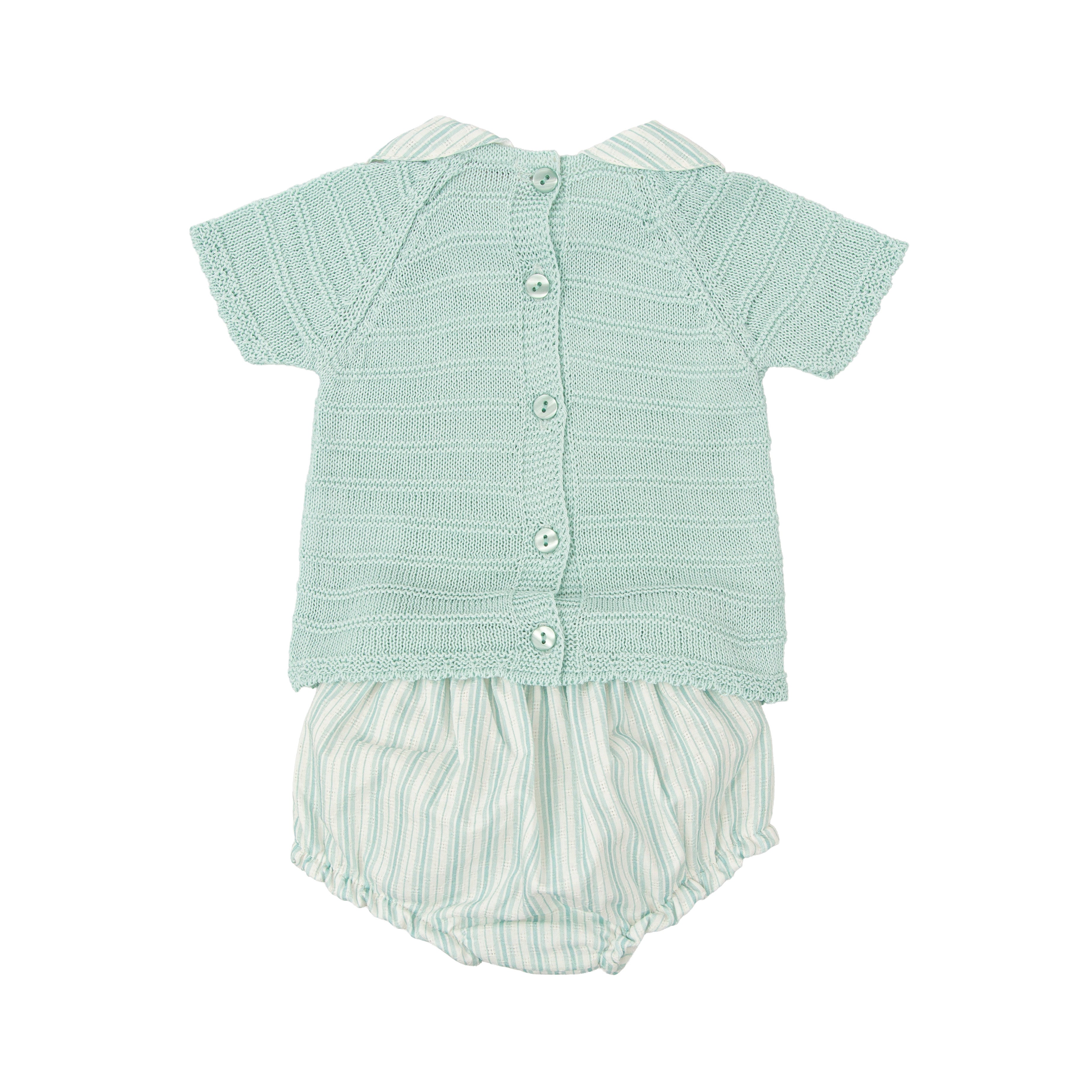 Babidu 'Bayas' Knit Bloomer Set