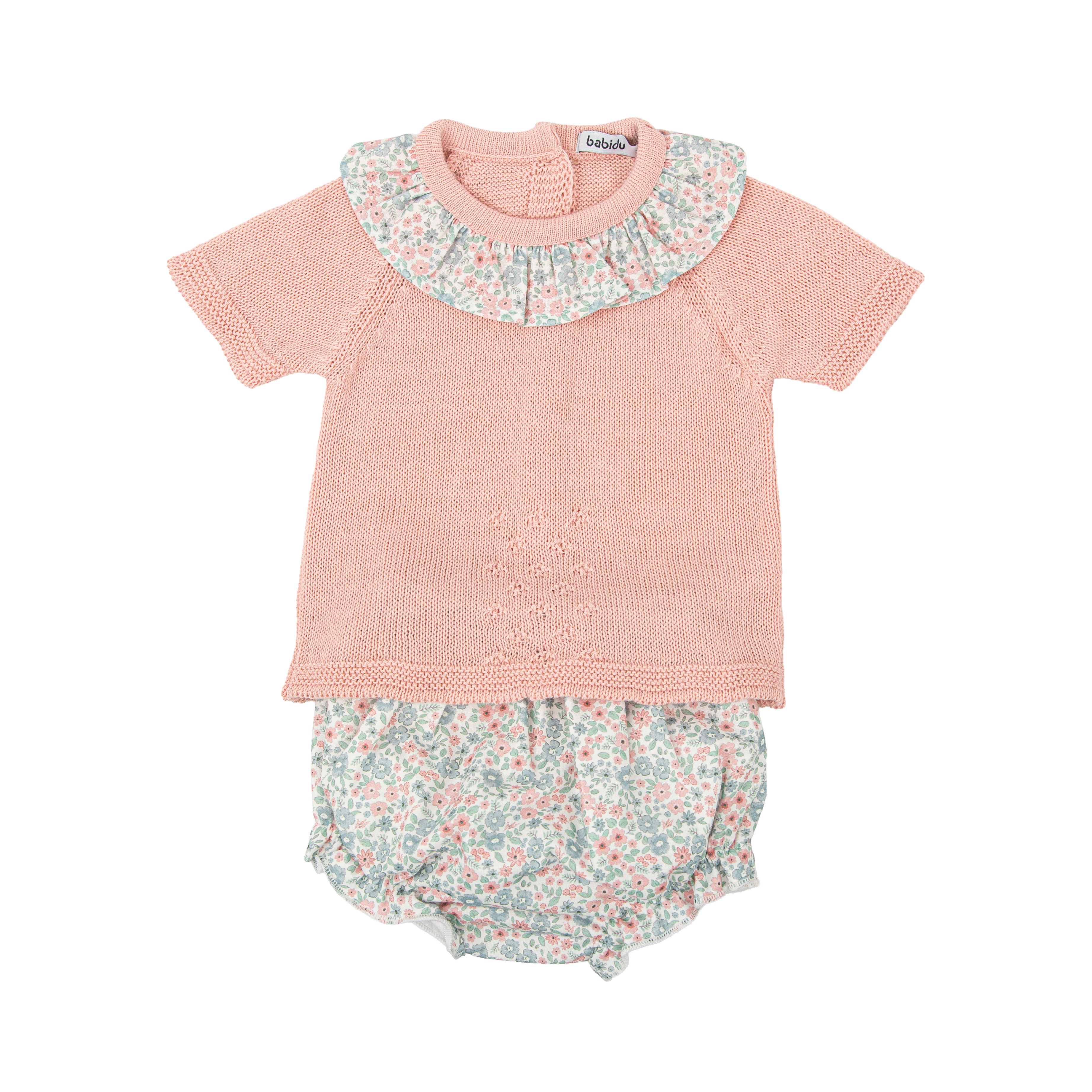 Babidu 'Eliseo' Knit Bloomer Set