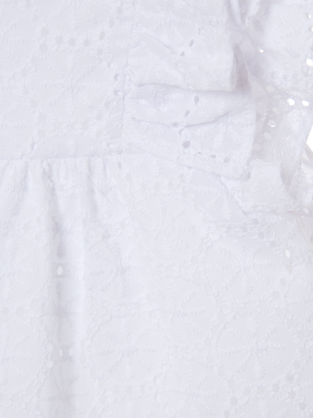 White Embroidered Cotton Set