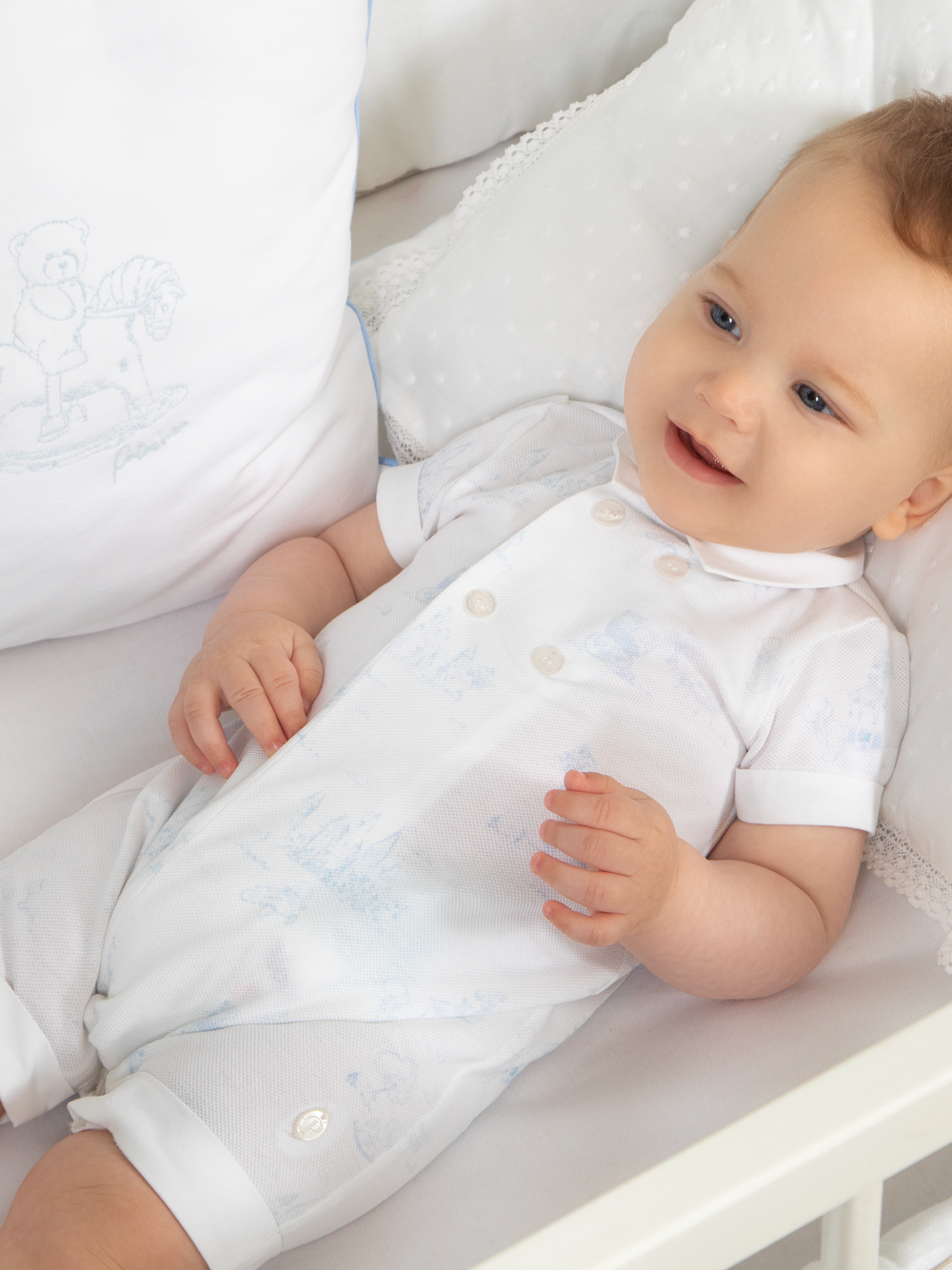 Toile Romper Blue