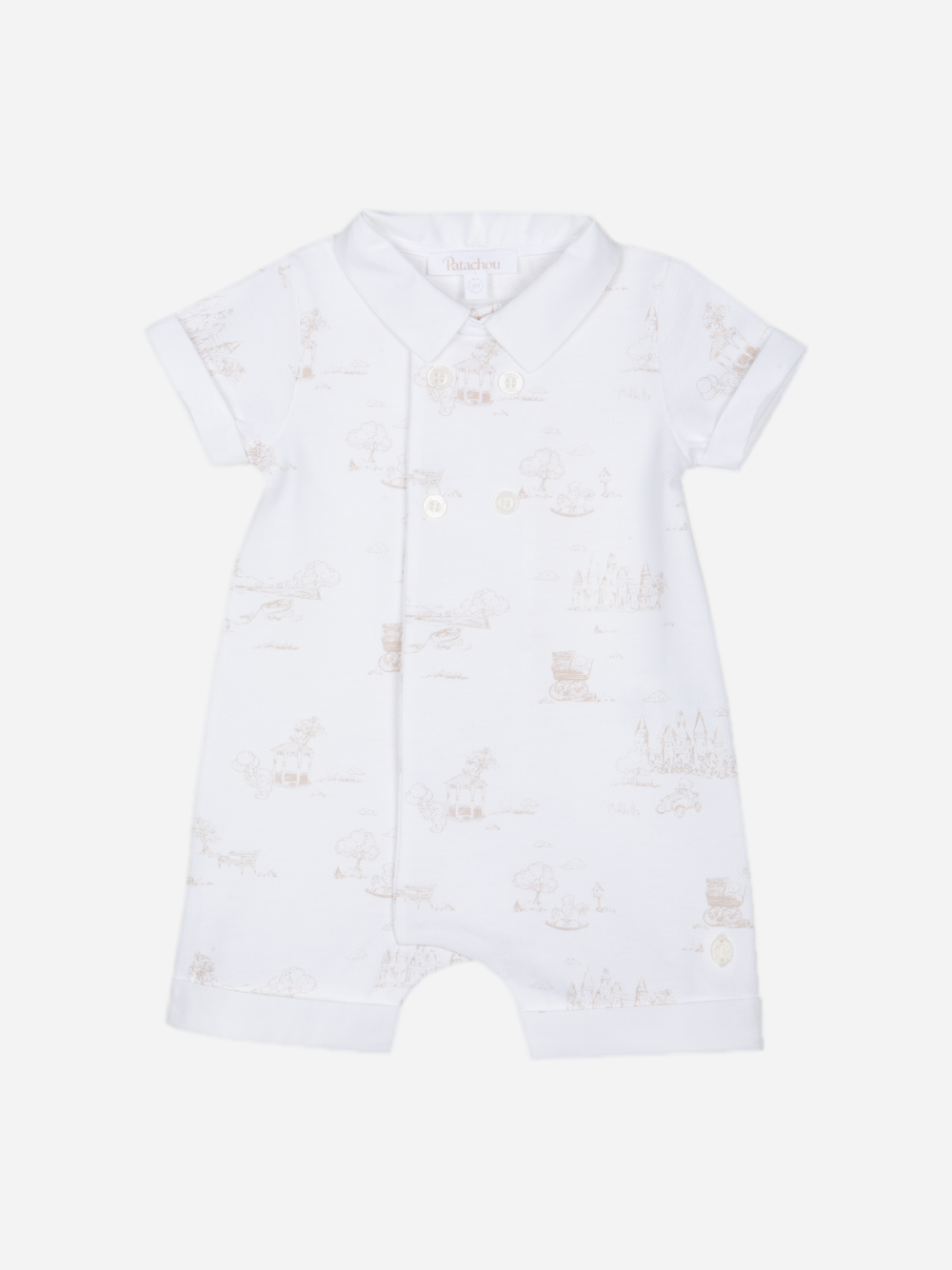 Toile Romper Beige