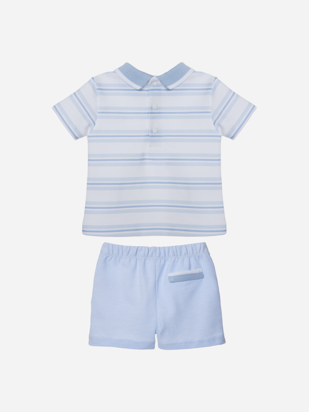 Blue Stripes Jersey Set