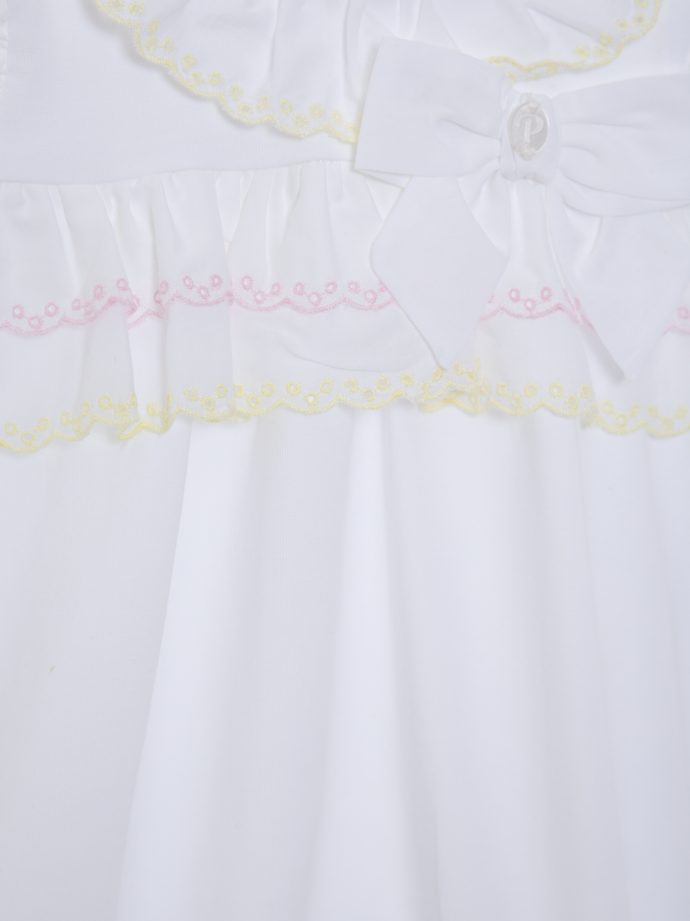 White Romper Multicolor