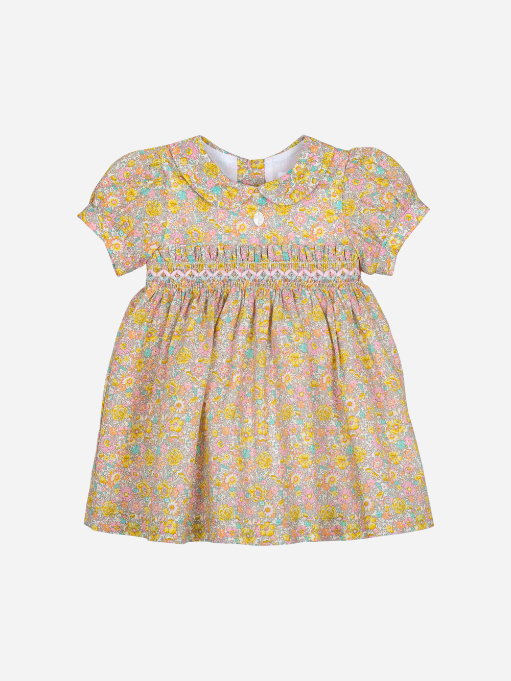 Multicolor Dress in Liberty Fabric