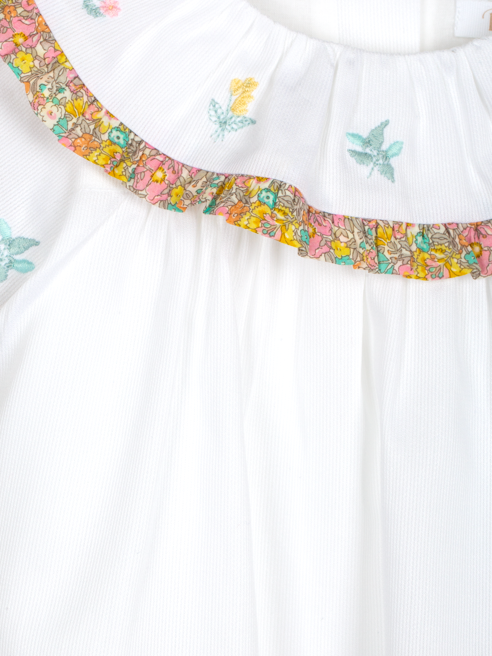 Multicolor floral set in Liberty Fabric