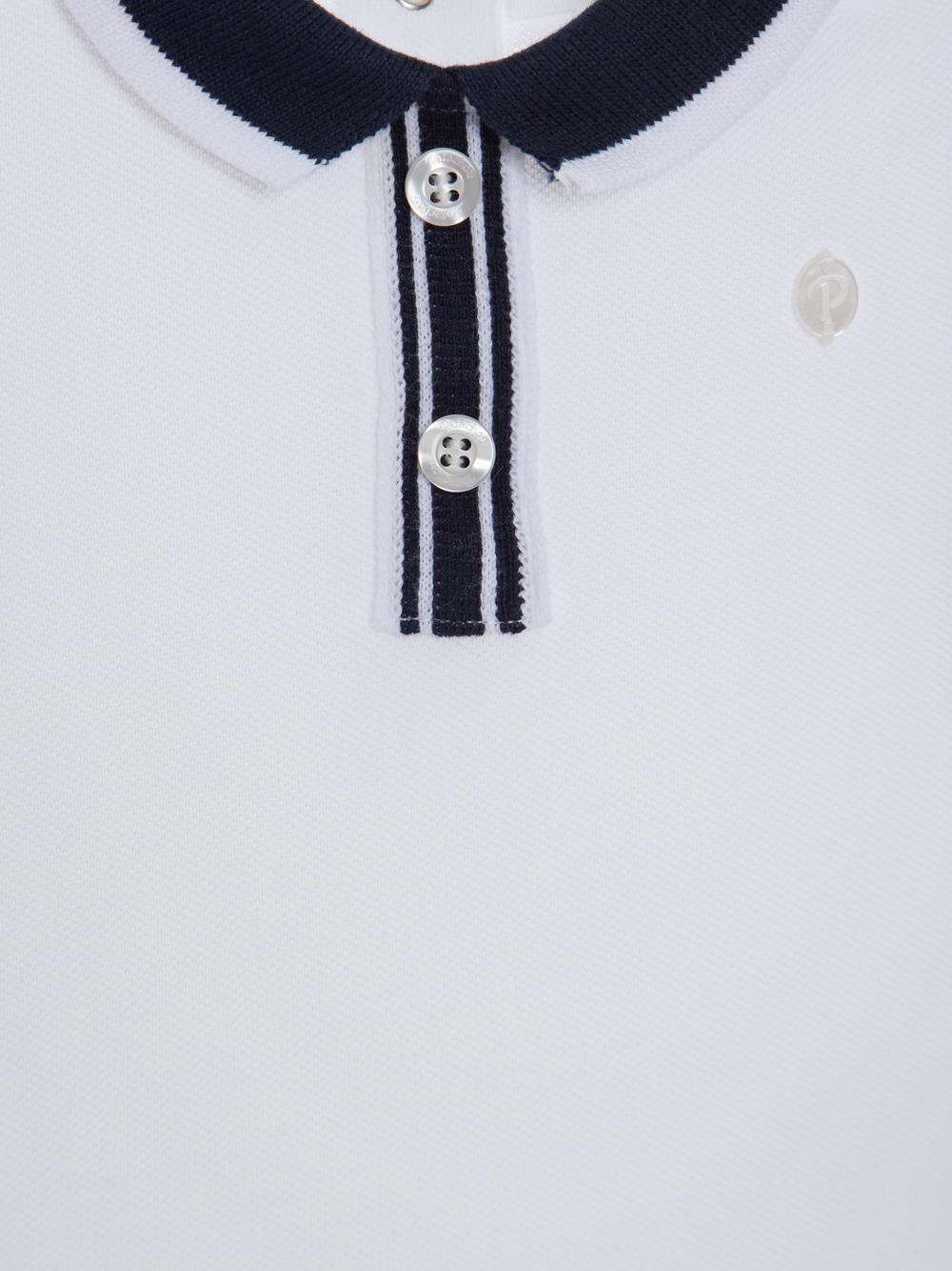 Navy Blue Jersey Piquet Set