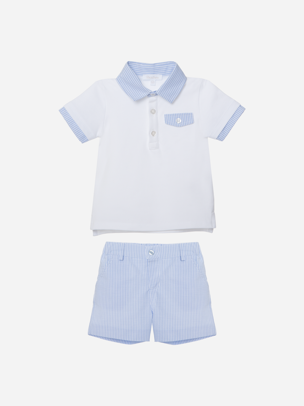 Pique Jersey Polo Set