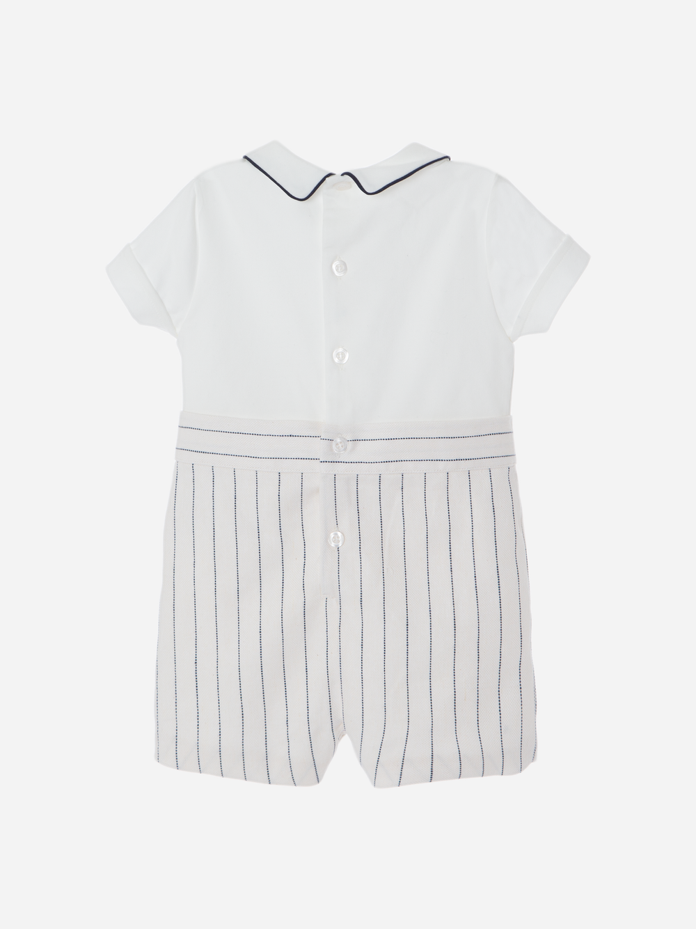 Navy Blue Romper in Jersey