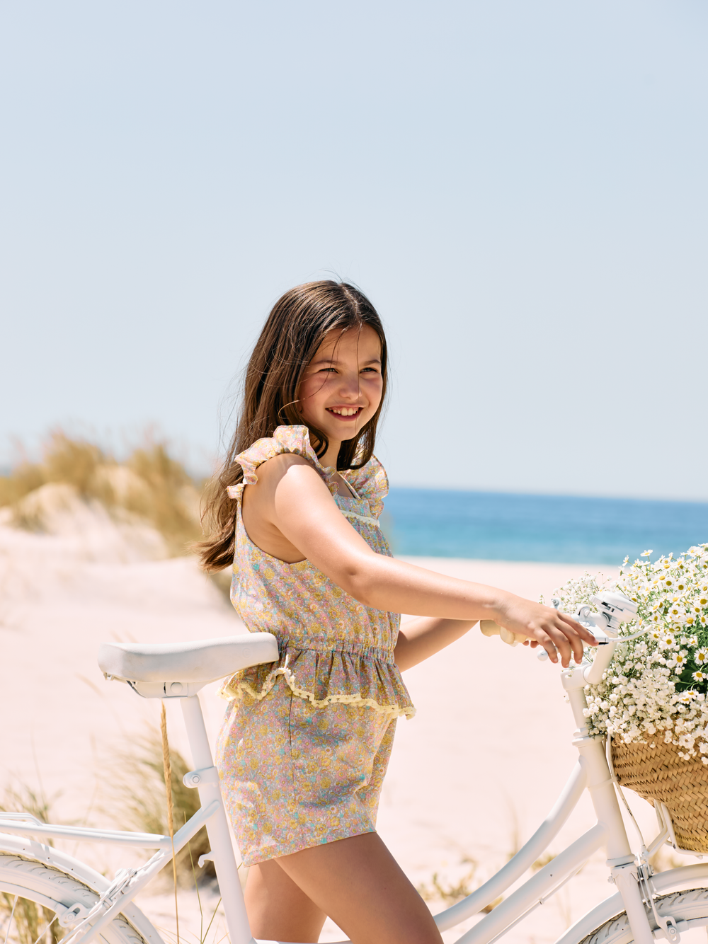Multicolor floral jumpsuit in Liberty
