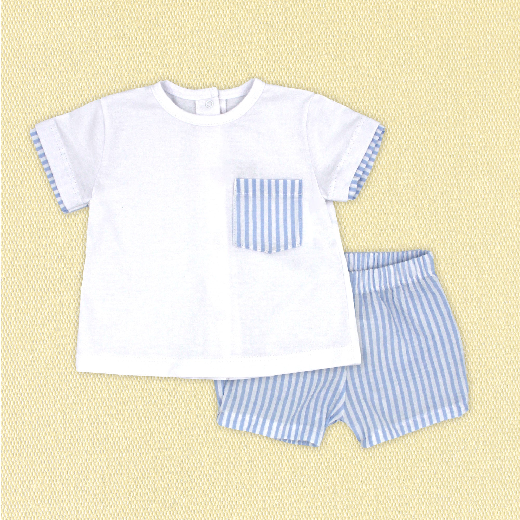 Bloomer Set 'Seersucker Stripes'