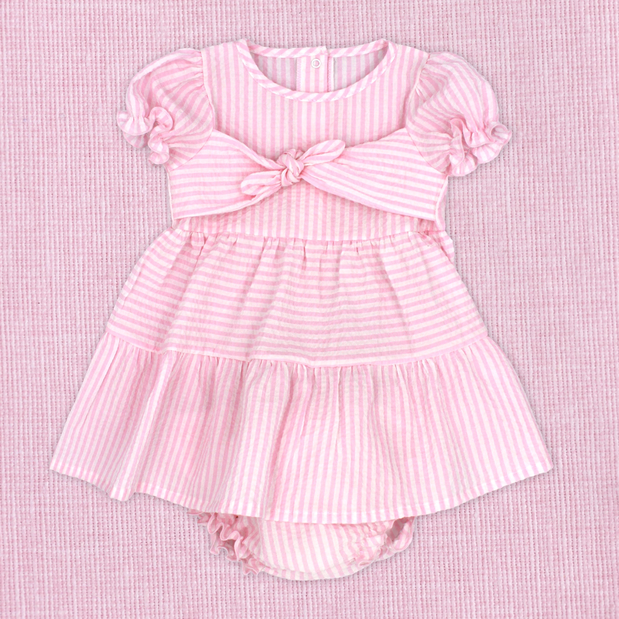 Dress 'Seersucker Stripes'