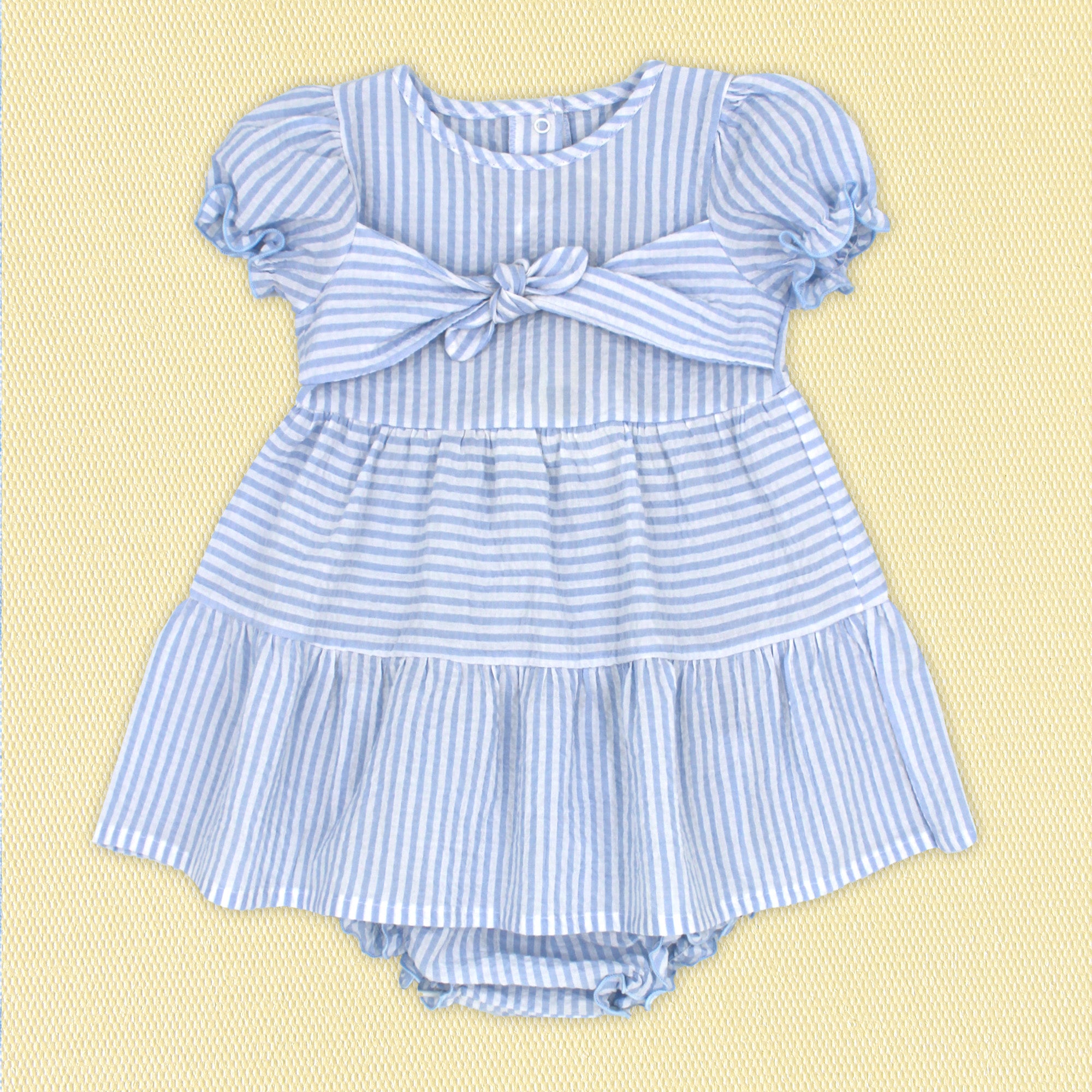 Dress 'Seersucker Stripes'