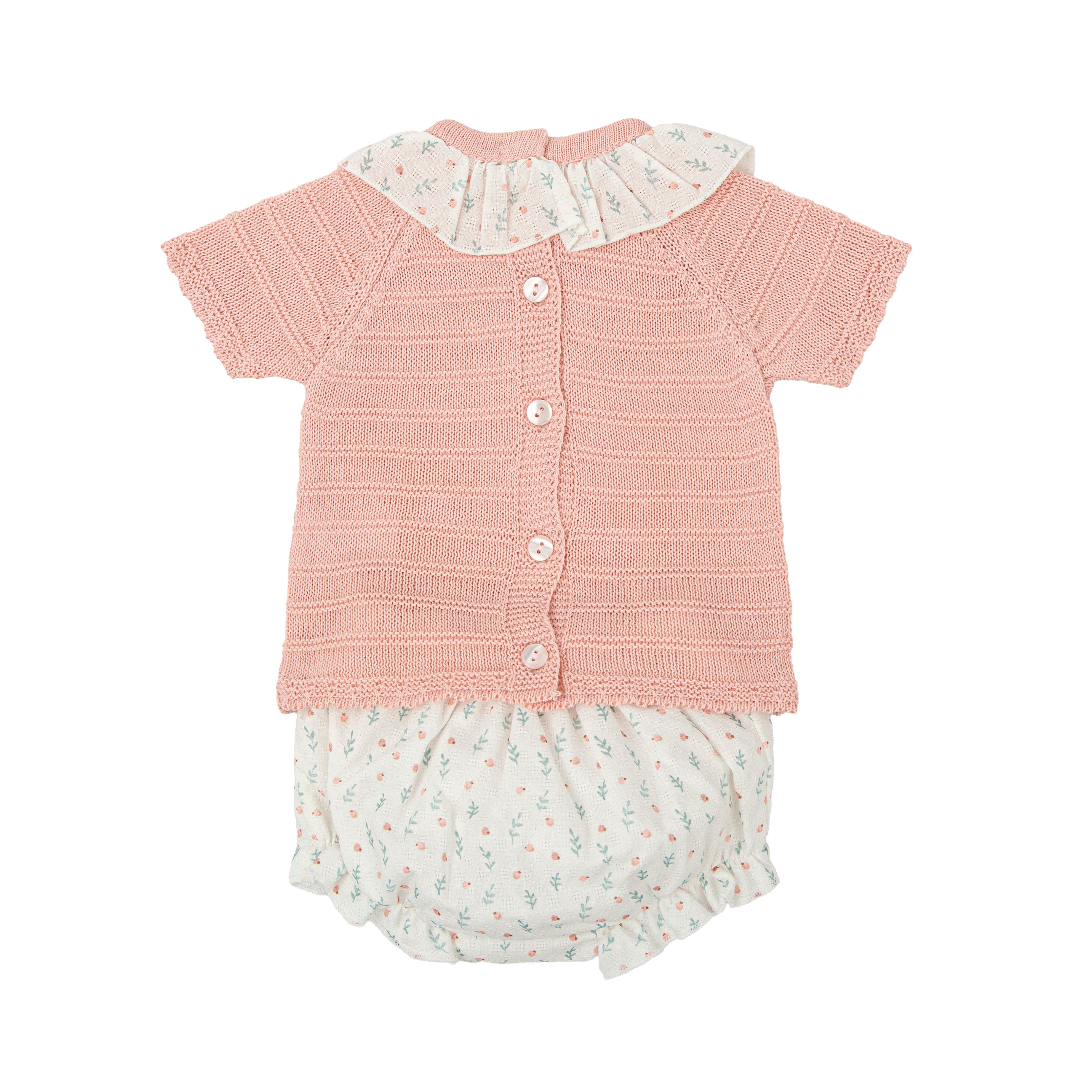 Babidu 'Bayas' Knit Bloomer Set