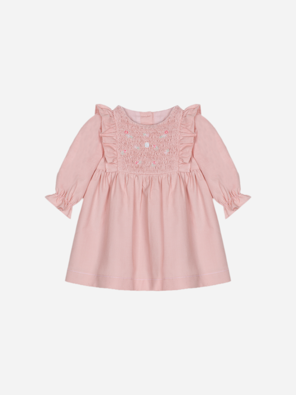 Dusty Pink Corduroy Dress