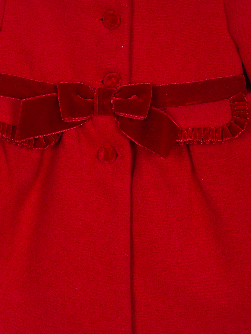 Mouflon Coat with Bow