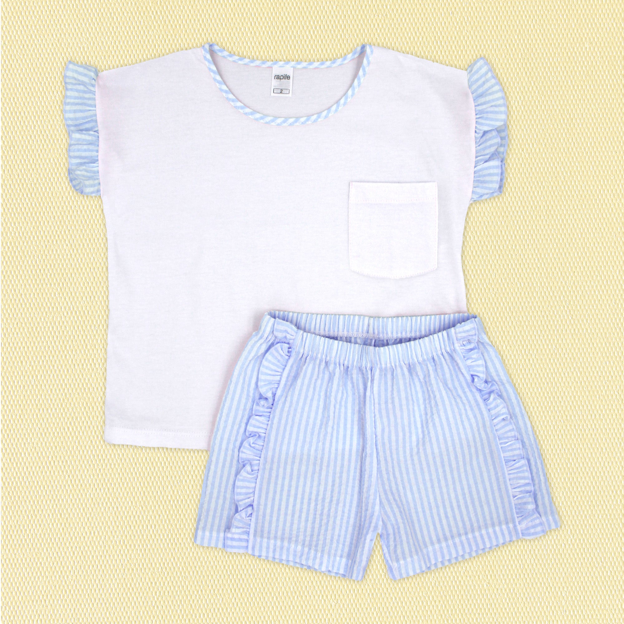 Short Set 'Seersucker Stripes'