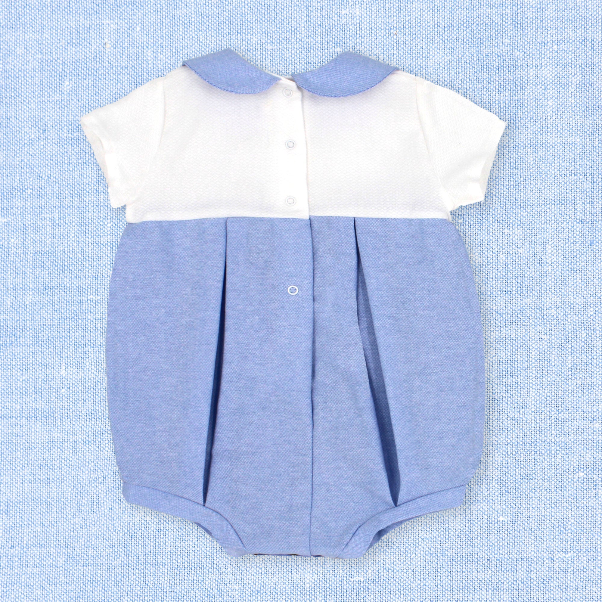 Romper 'Piquet Blue'
