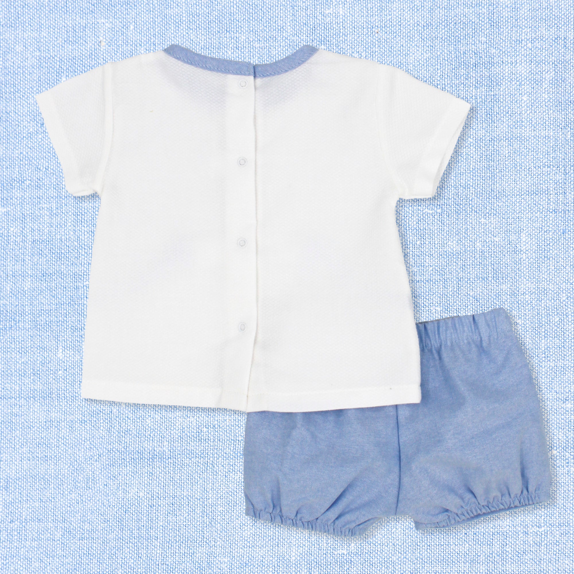 Short Set 'Piquet Blue'