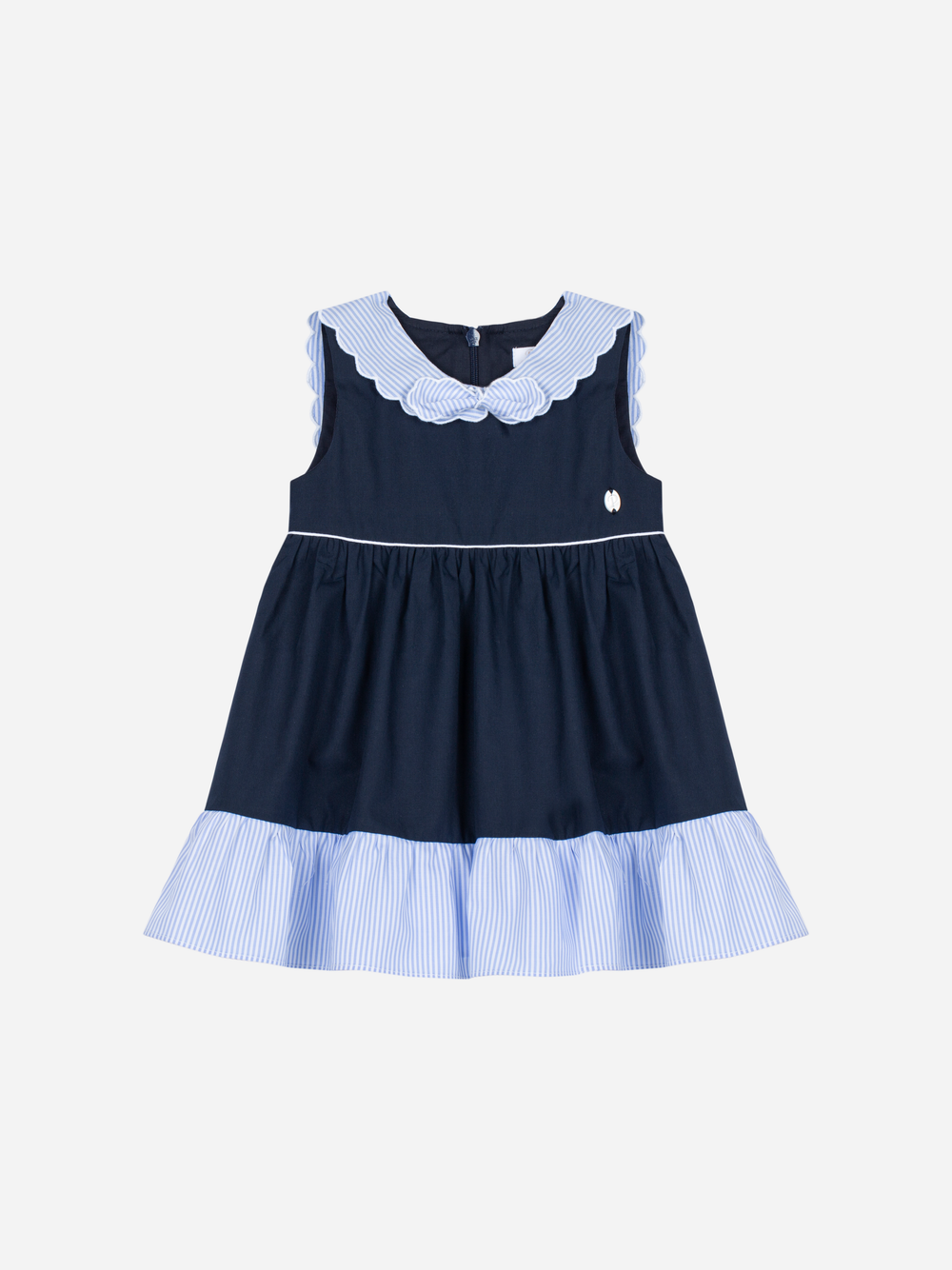 Dress 'Striped Collar'