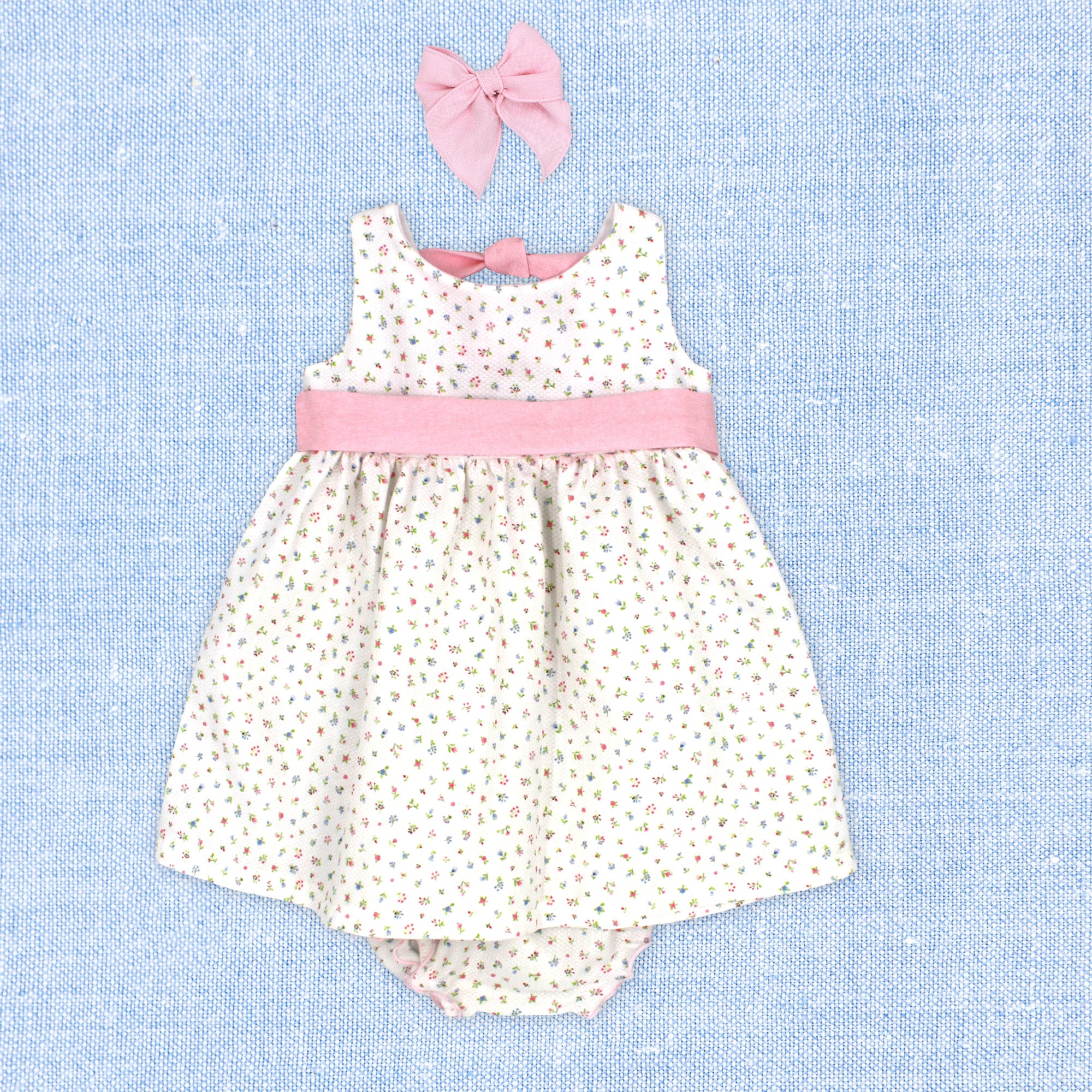 Bloomer Set 'Piquet Florals'