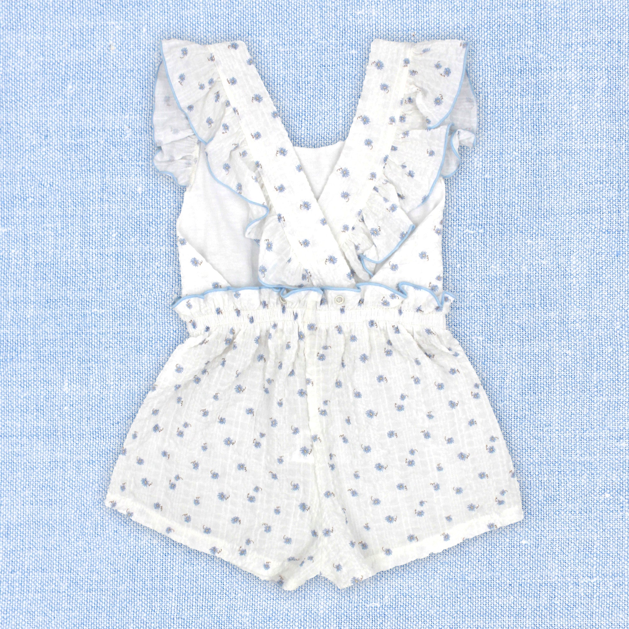 Jumpsuit 'Blue Flowers'