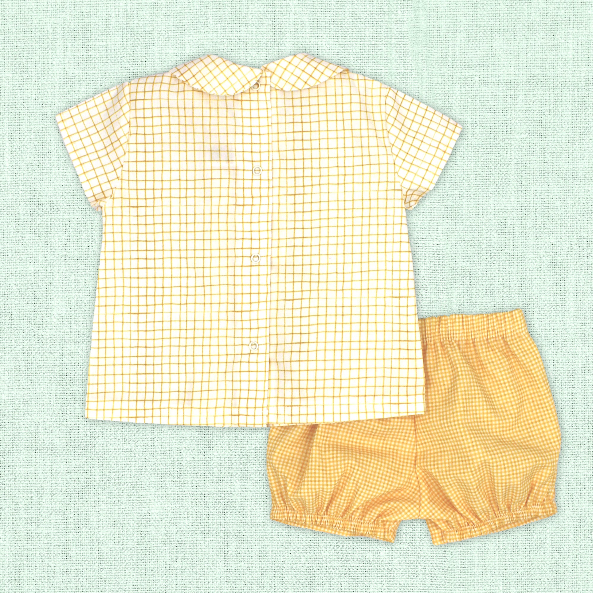 Shirt Set 'Yellow Flowers'