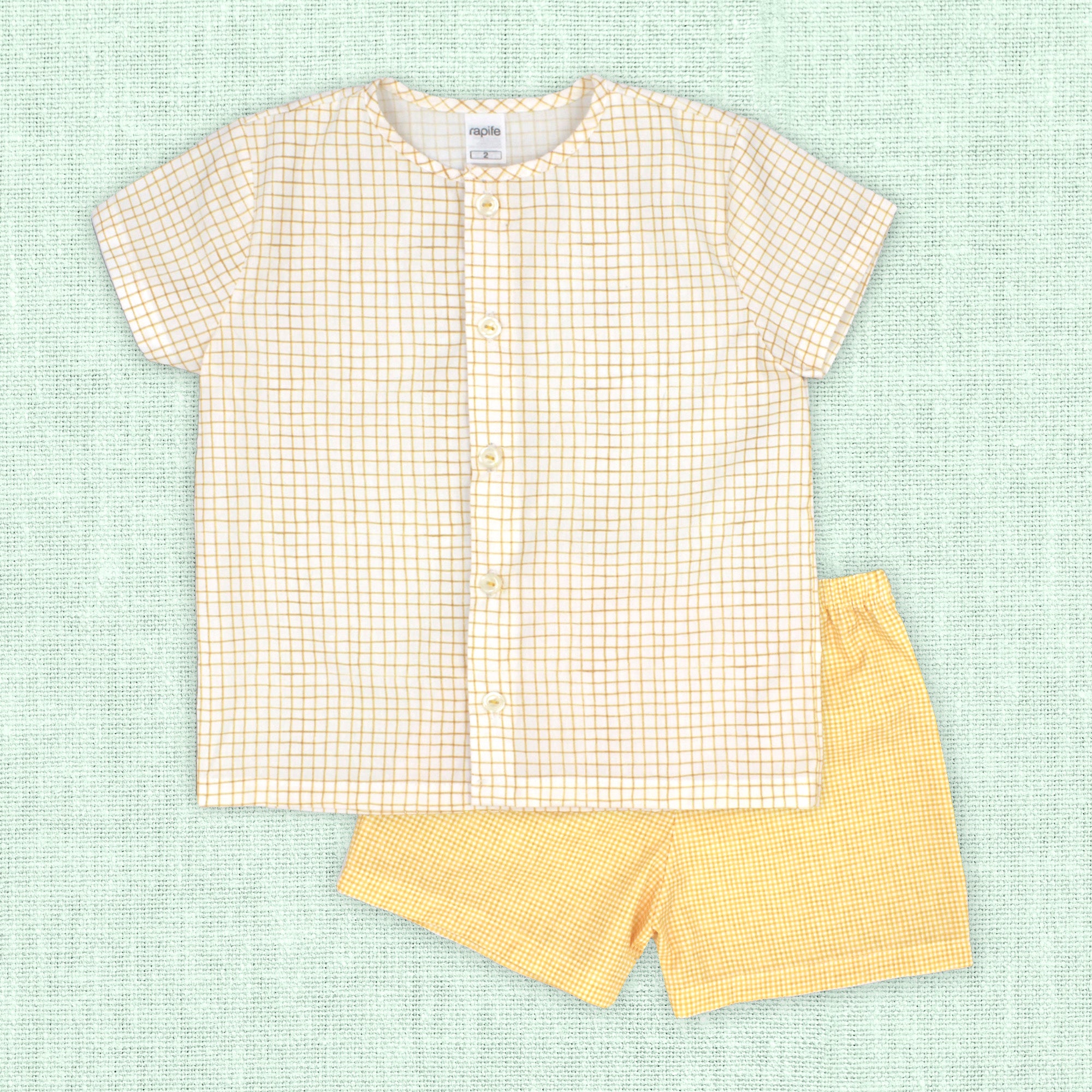 Short Set 'Yellow Flowers'