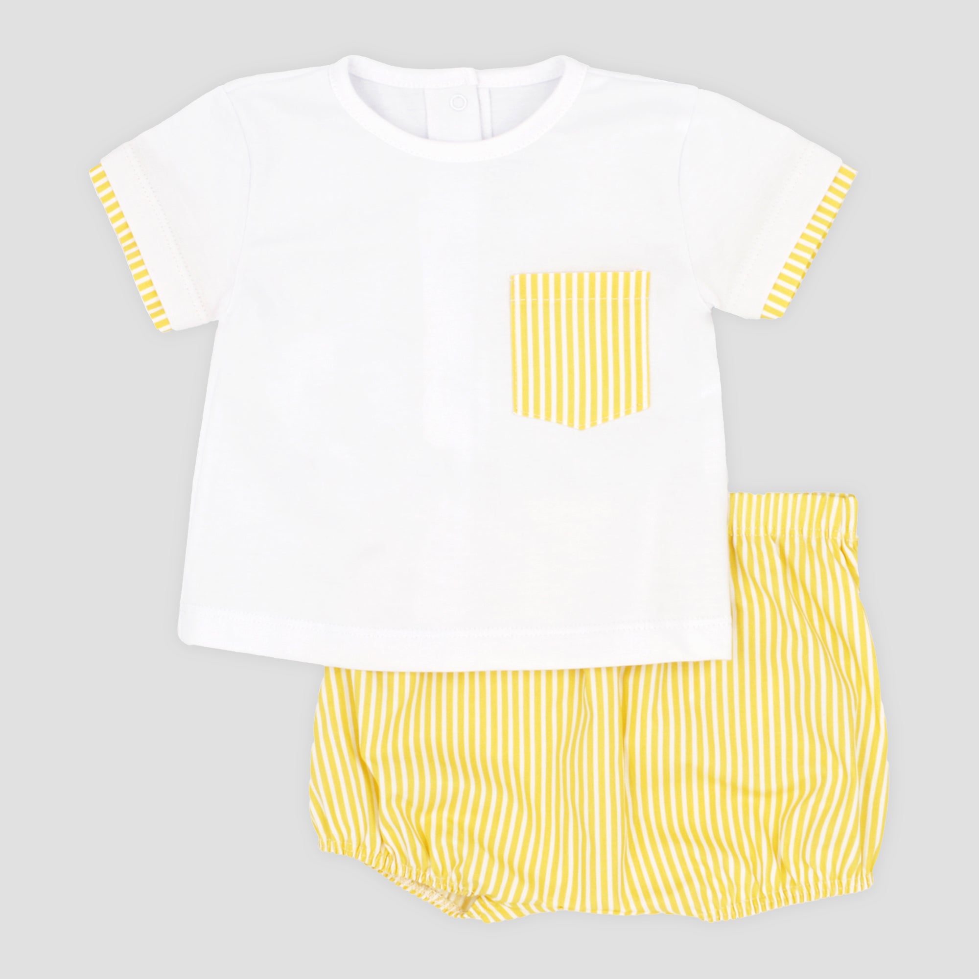 Short Set Creamy Yellow