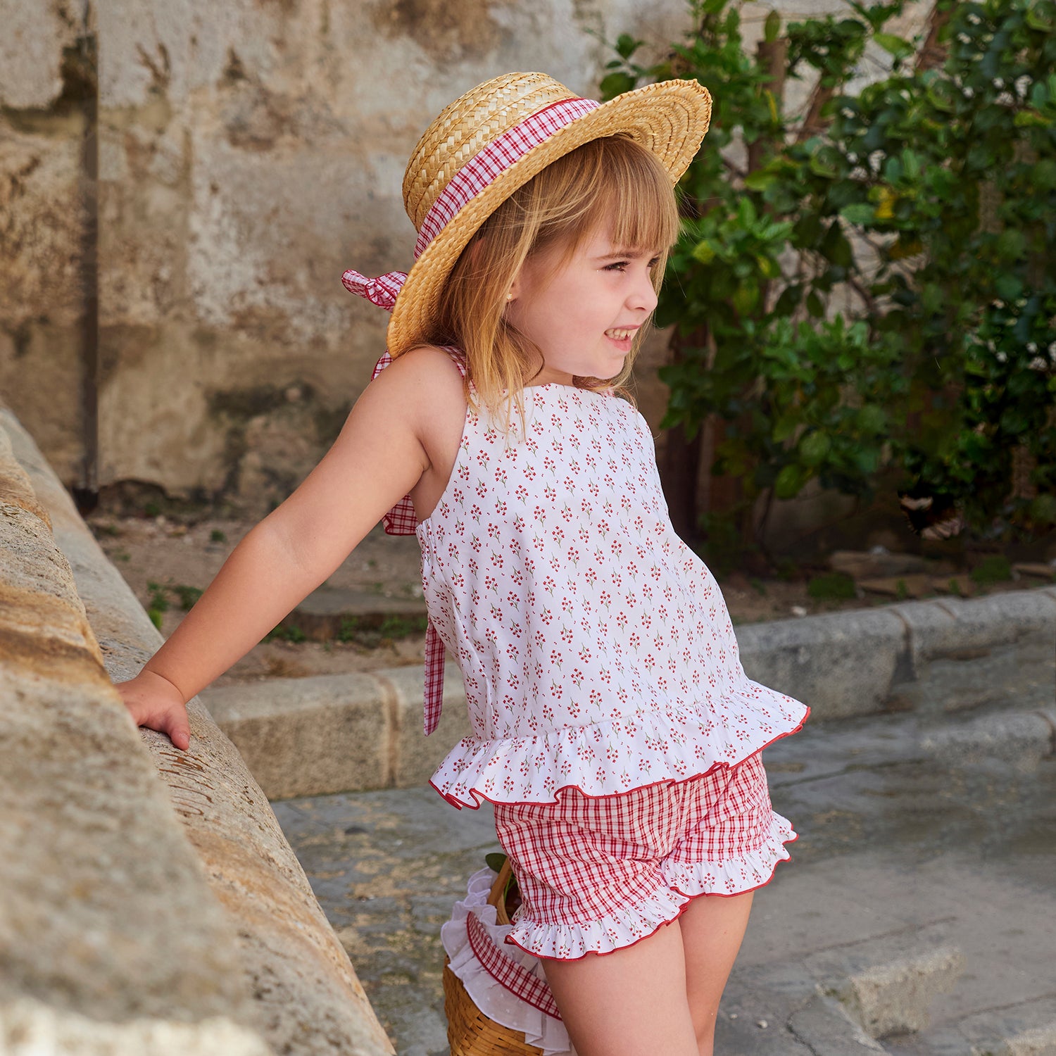 Short Set 'Cherry Red'