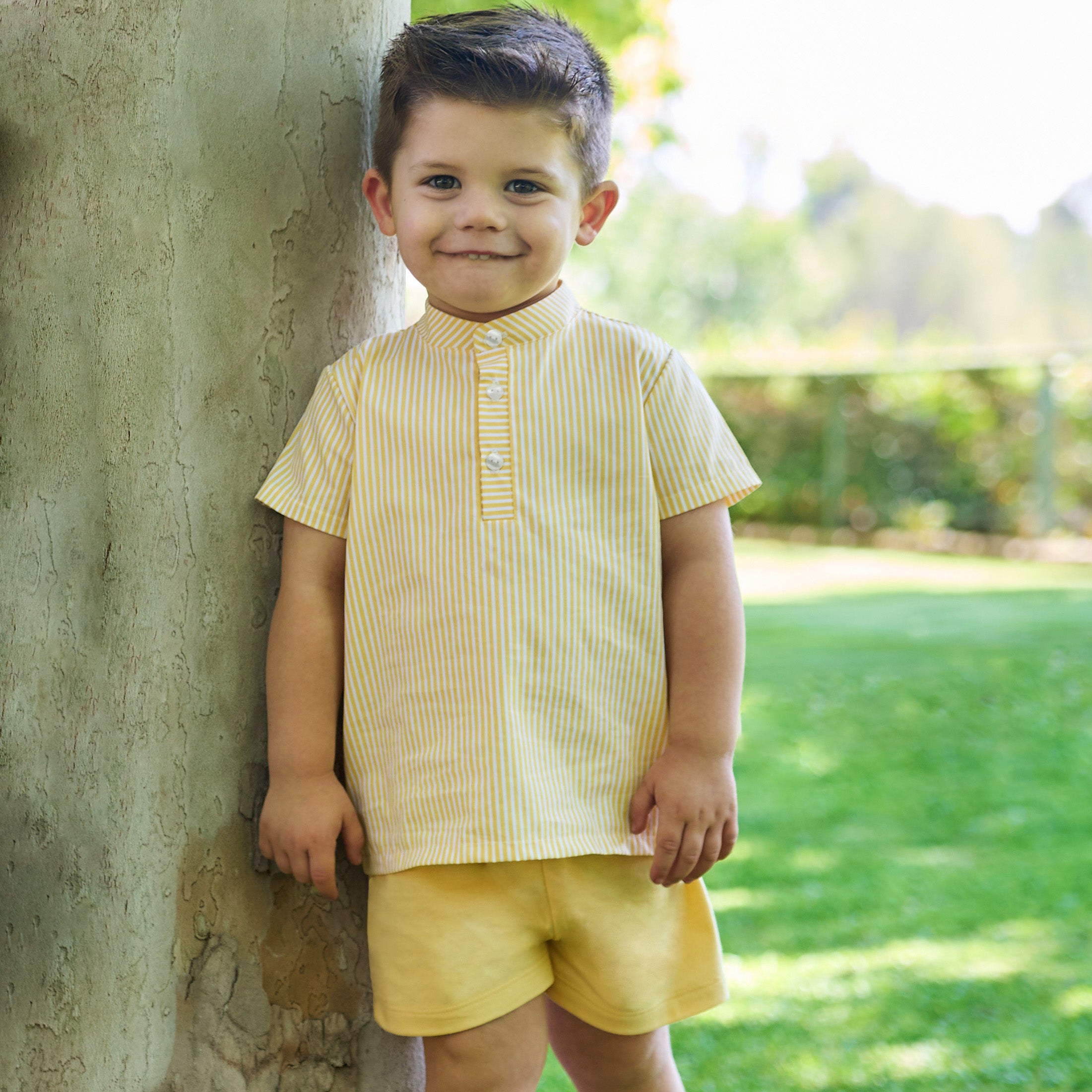 Short Set Creamy Yellow