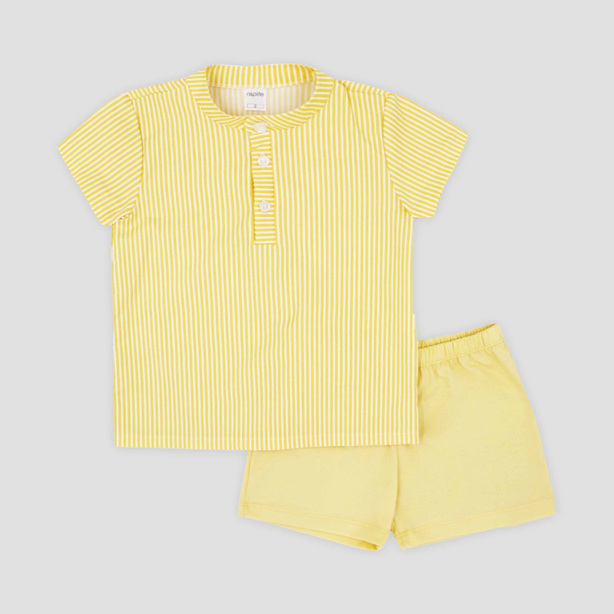 Short Set Creamy Yellow