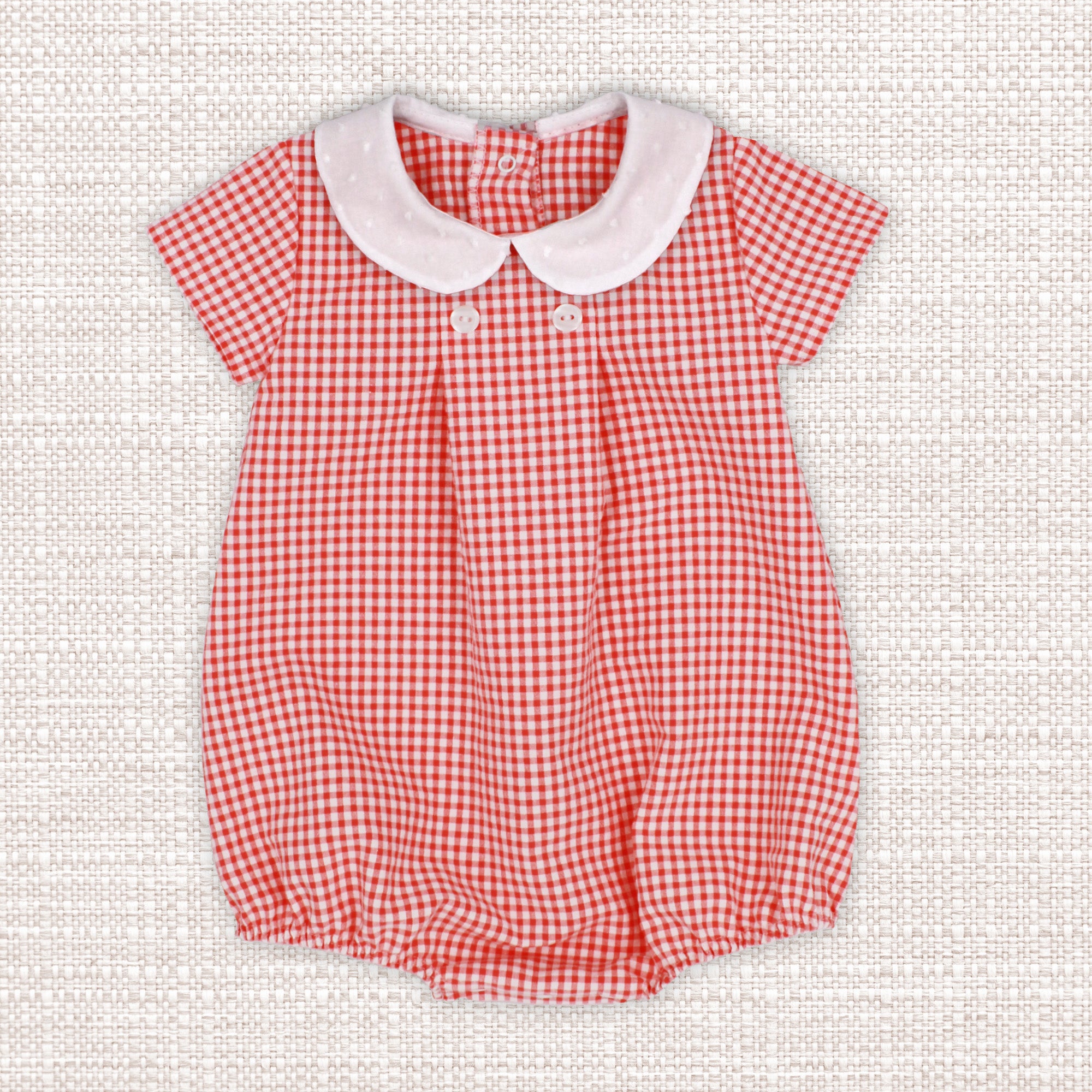 Romper 'Checkered Fun' Red