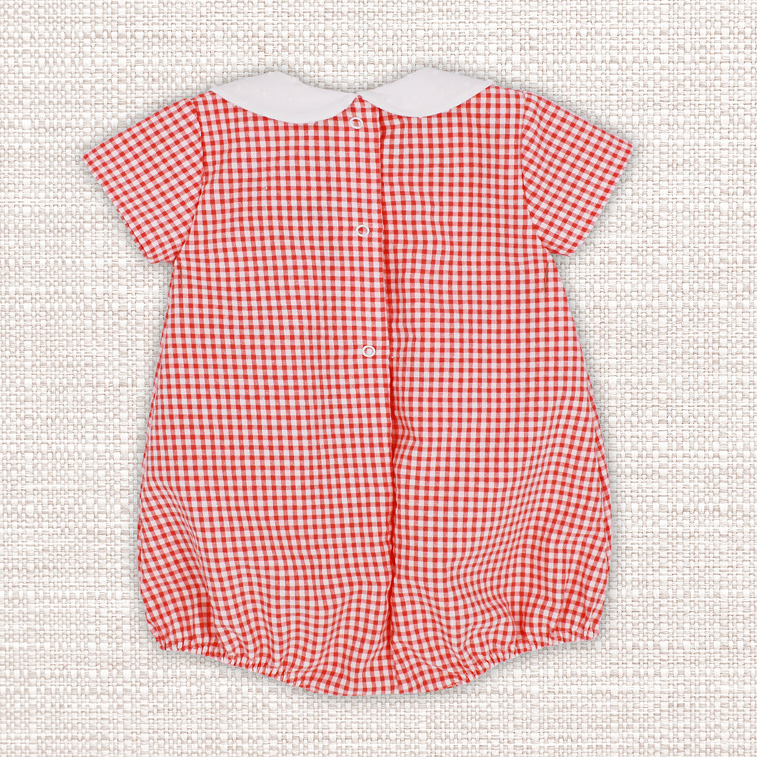 Romper 'Checkered Fun' Red