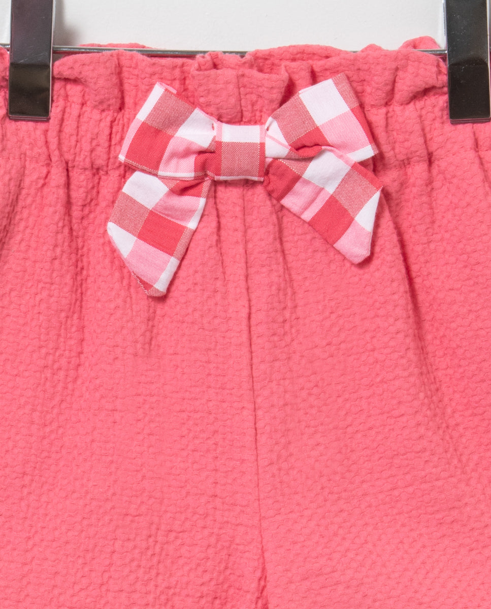 Short Set Apple Vichy