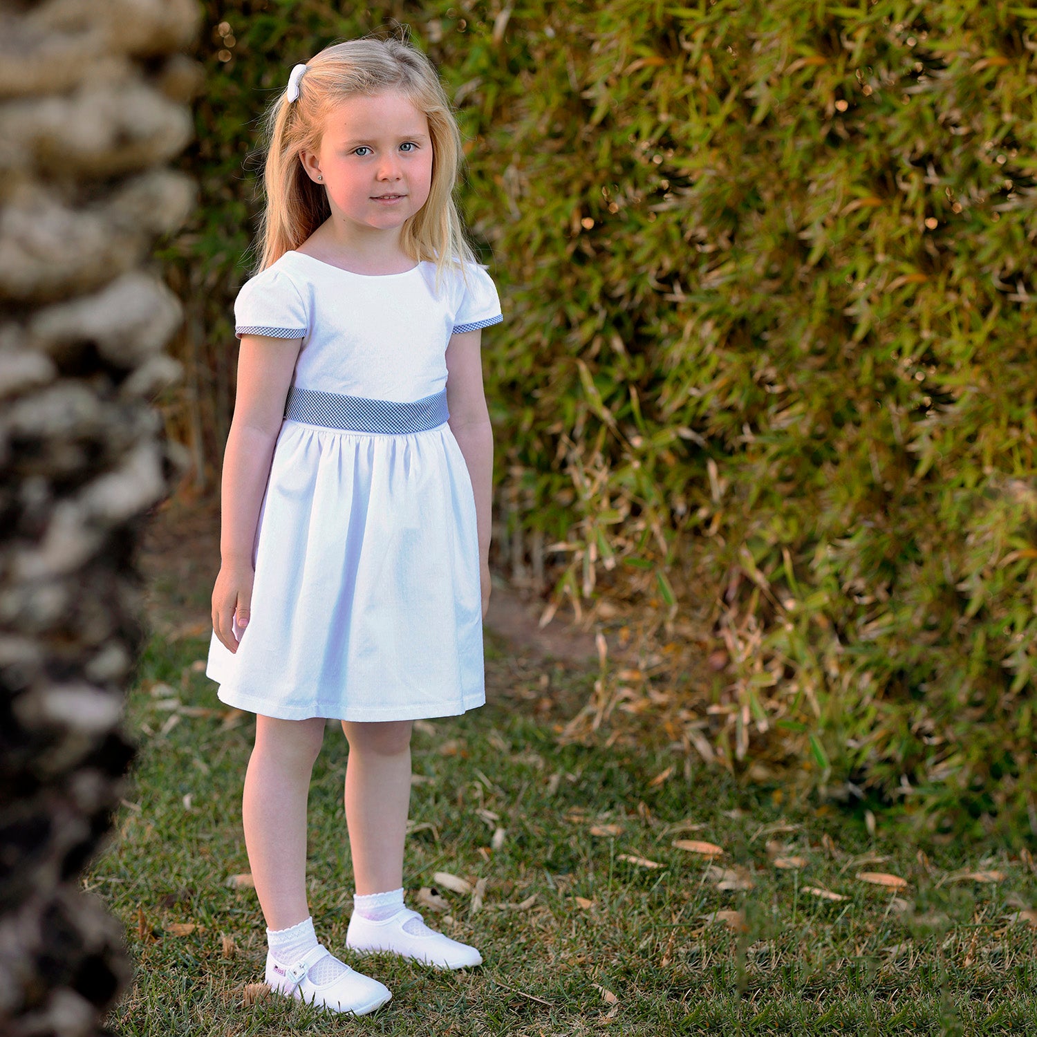 Dress 'Navy Gingham'