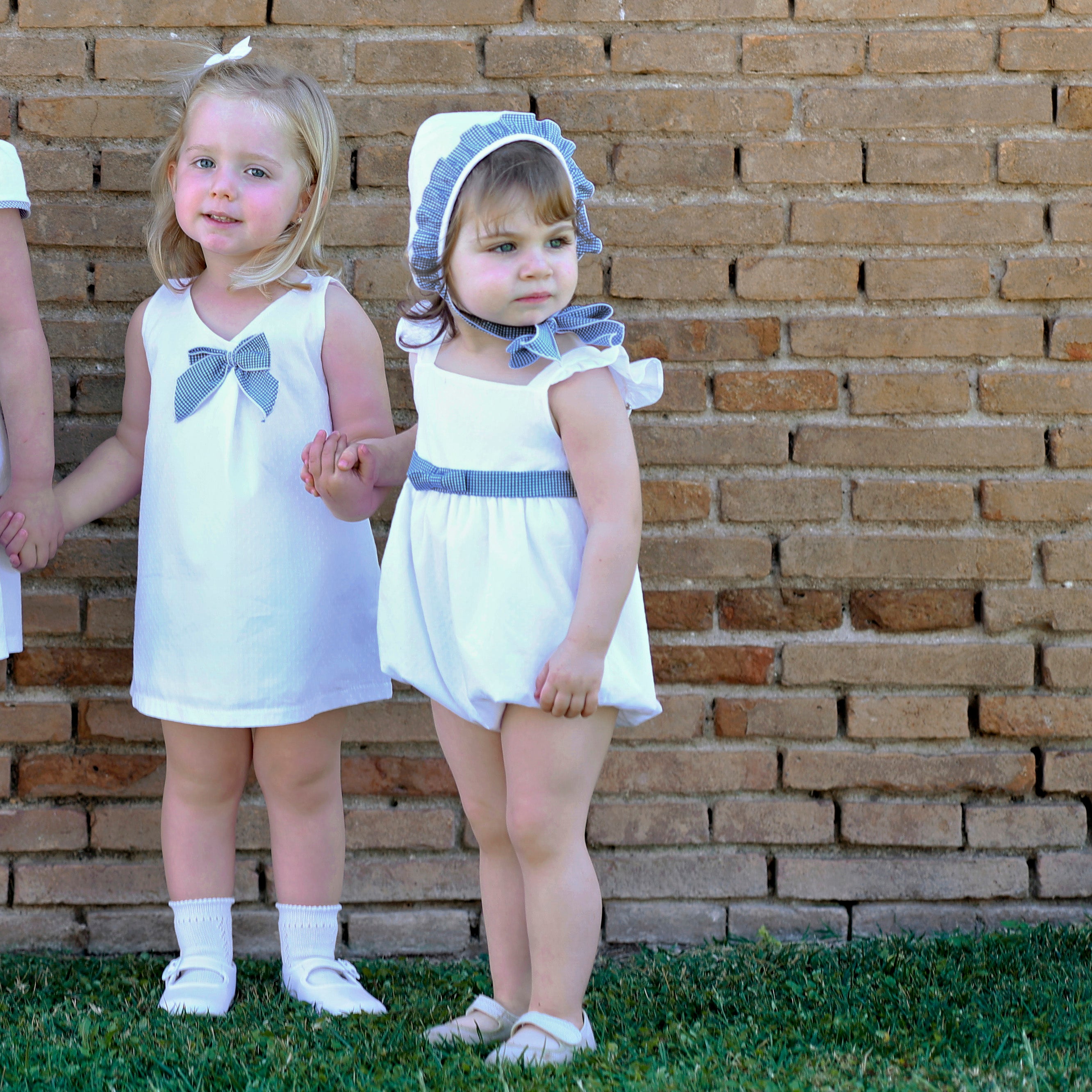 Bloomer Set 'Navy Gingham'