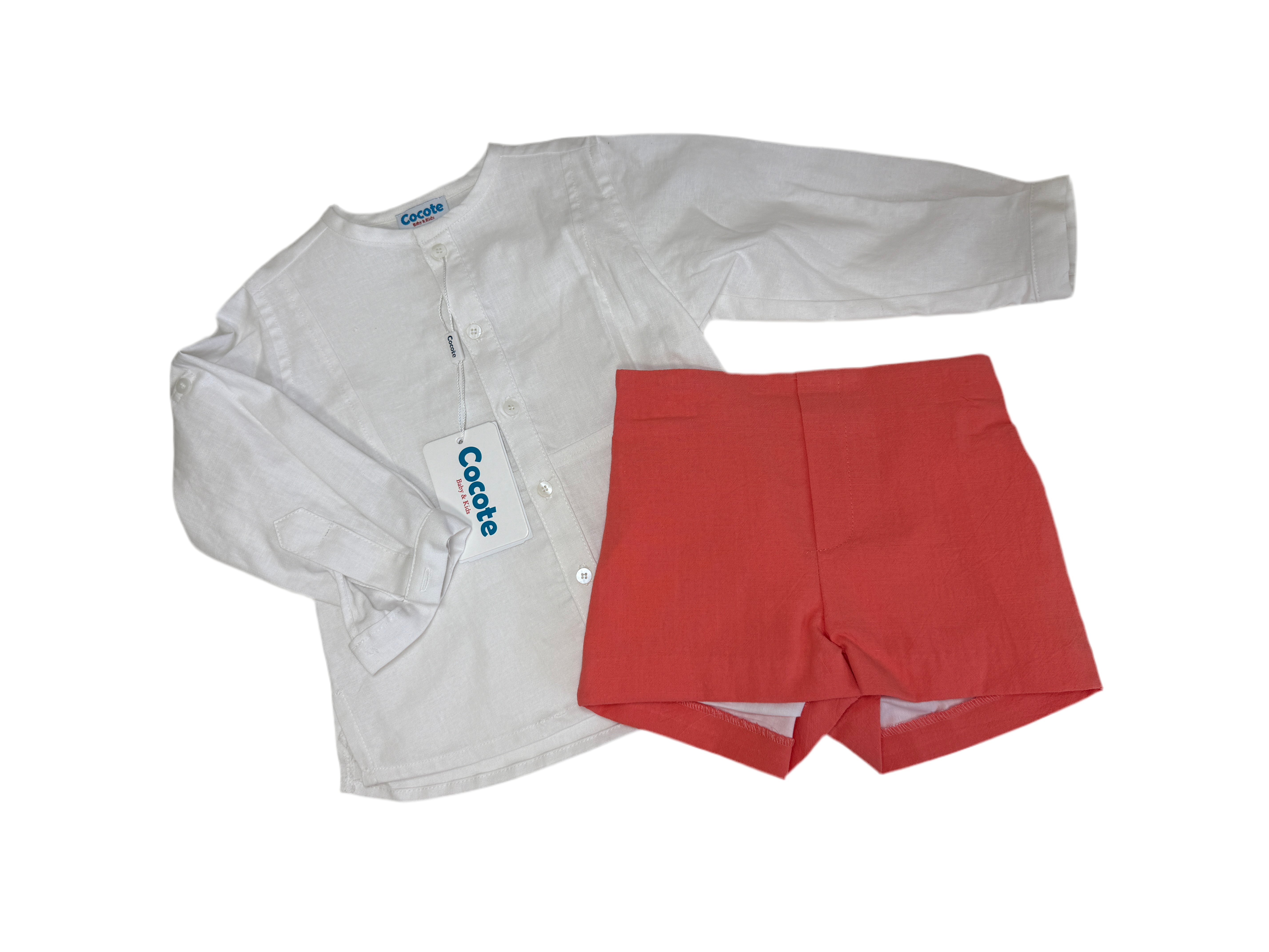 Short Set Coral