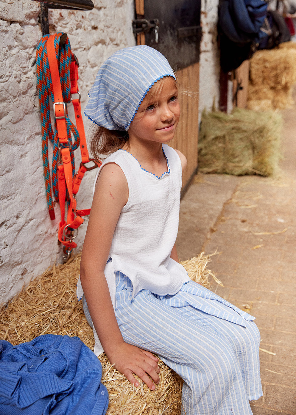 Pant Set 'Blue Stripes'