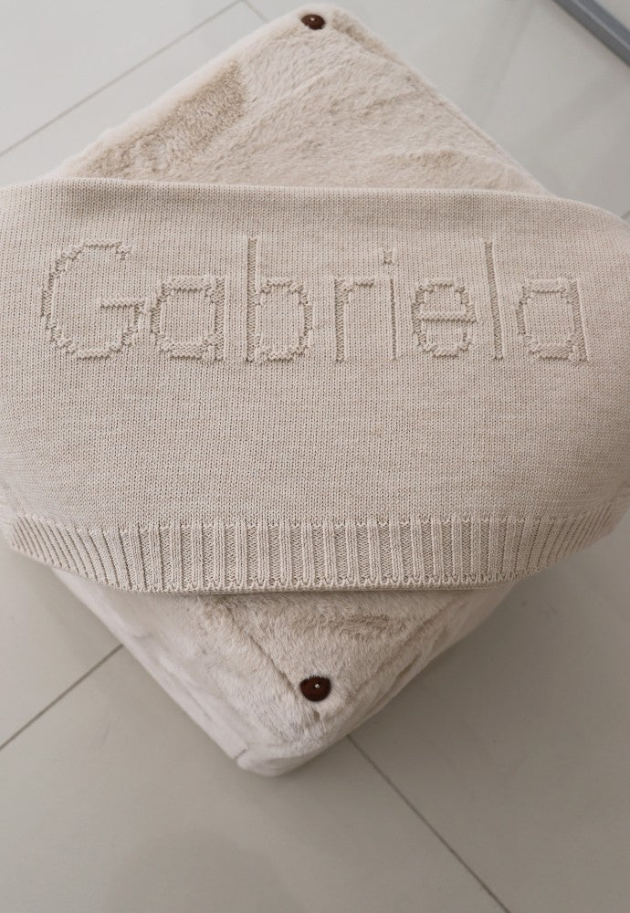 Blanket Custom Name- Wool
