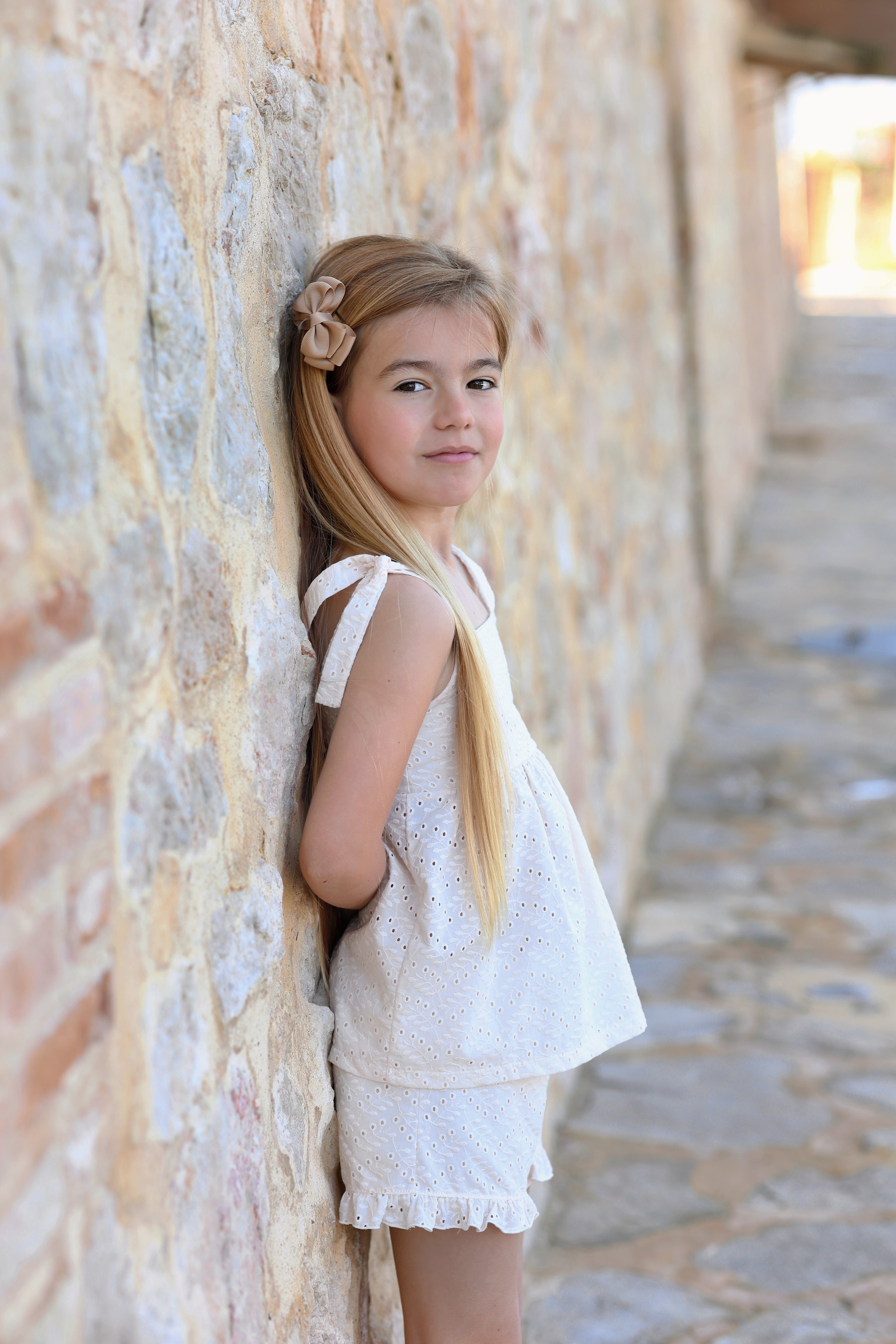 Short Set 'Ojalillo' White