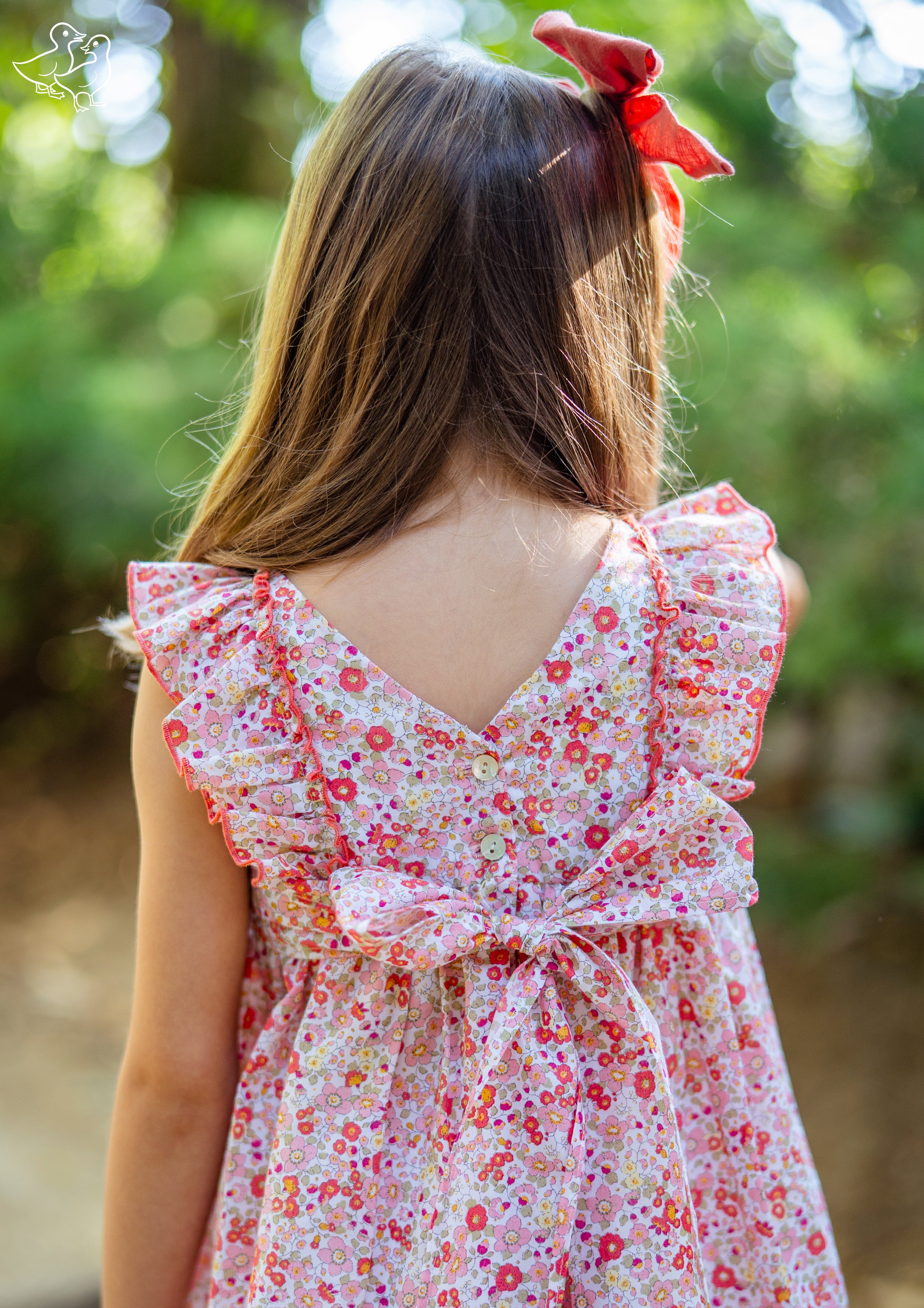 Smock Dress 'Nido Coral'
