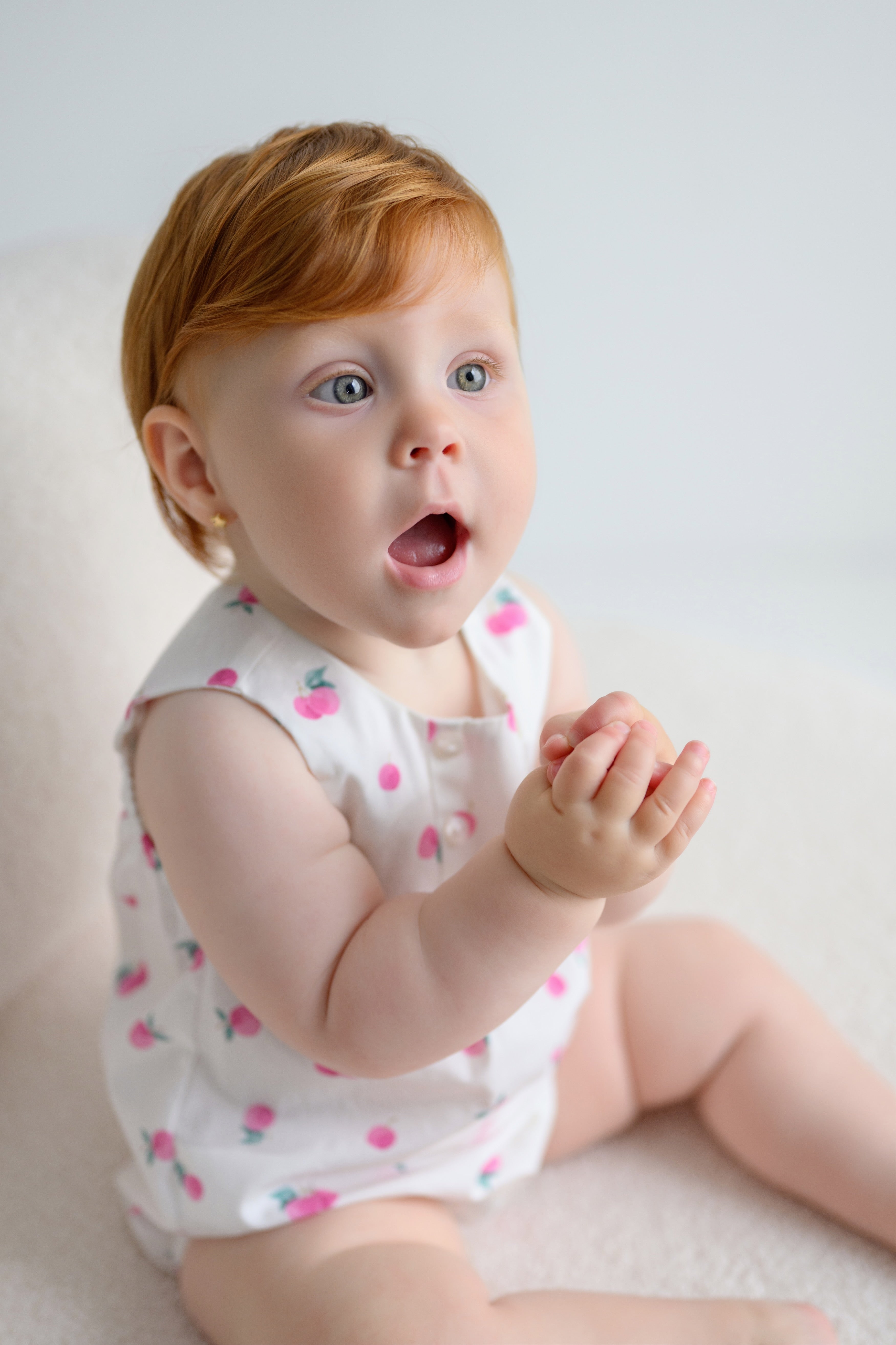 Romper 'Peach Frill'