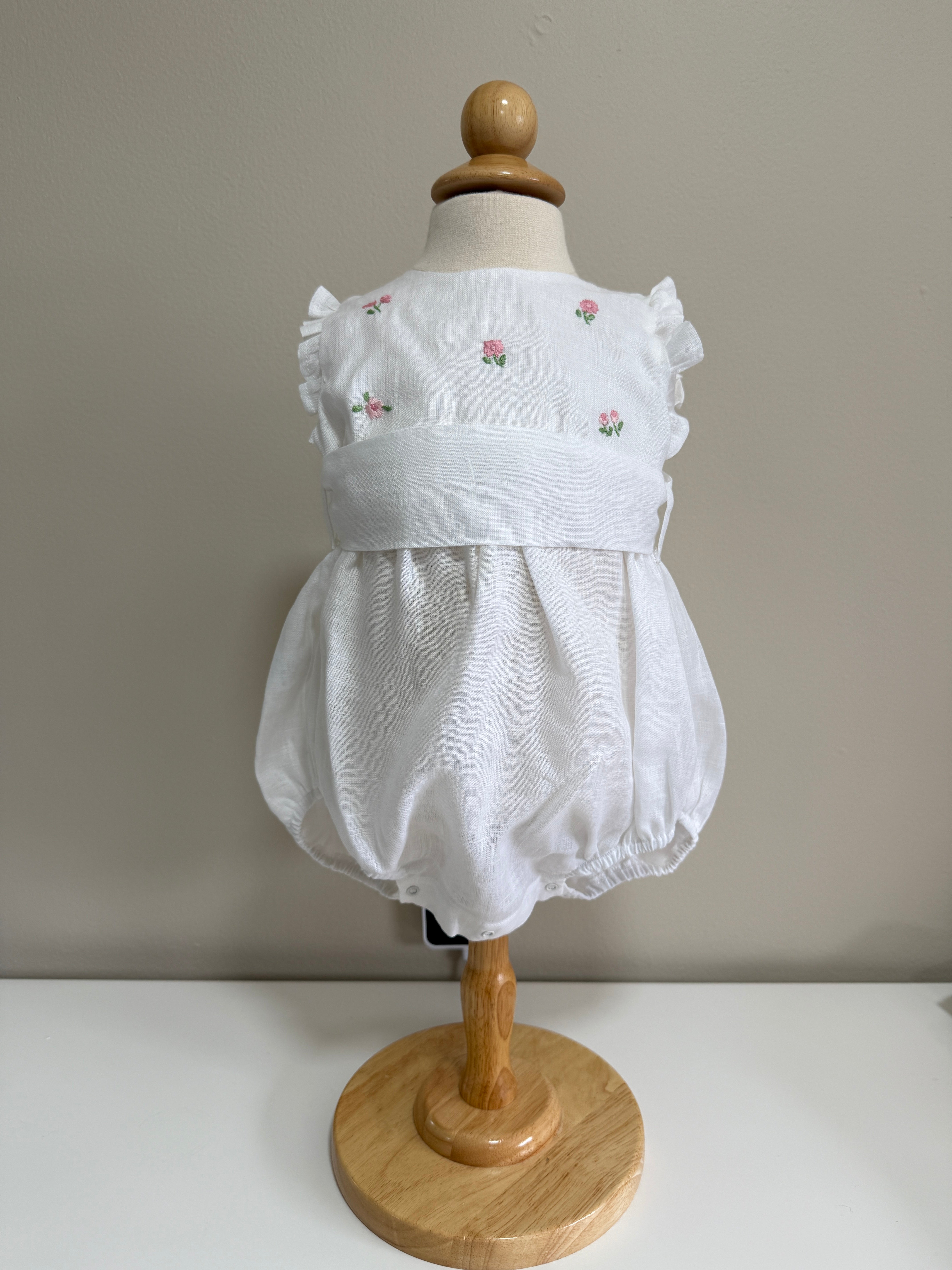 Romper Linen Floral