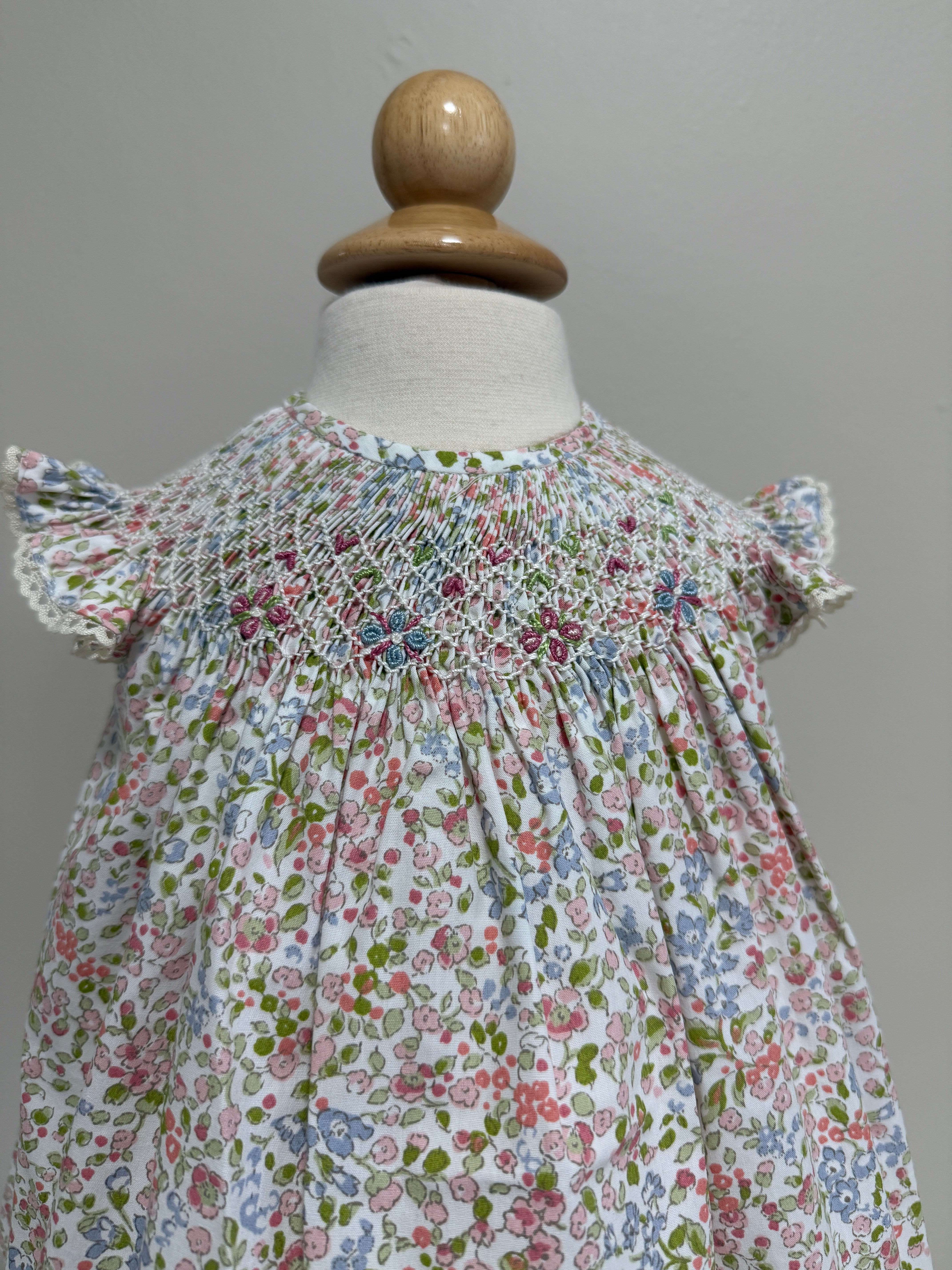 Smock Dress Bolillo Aletas