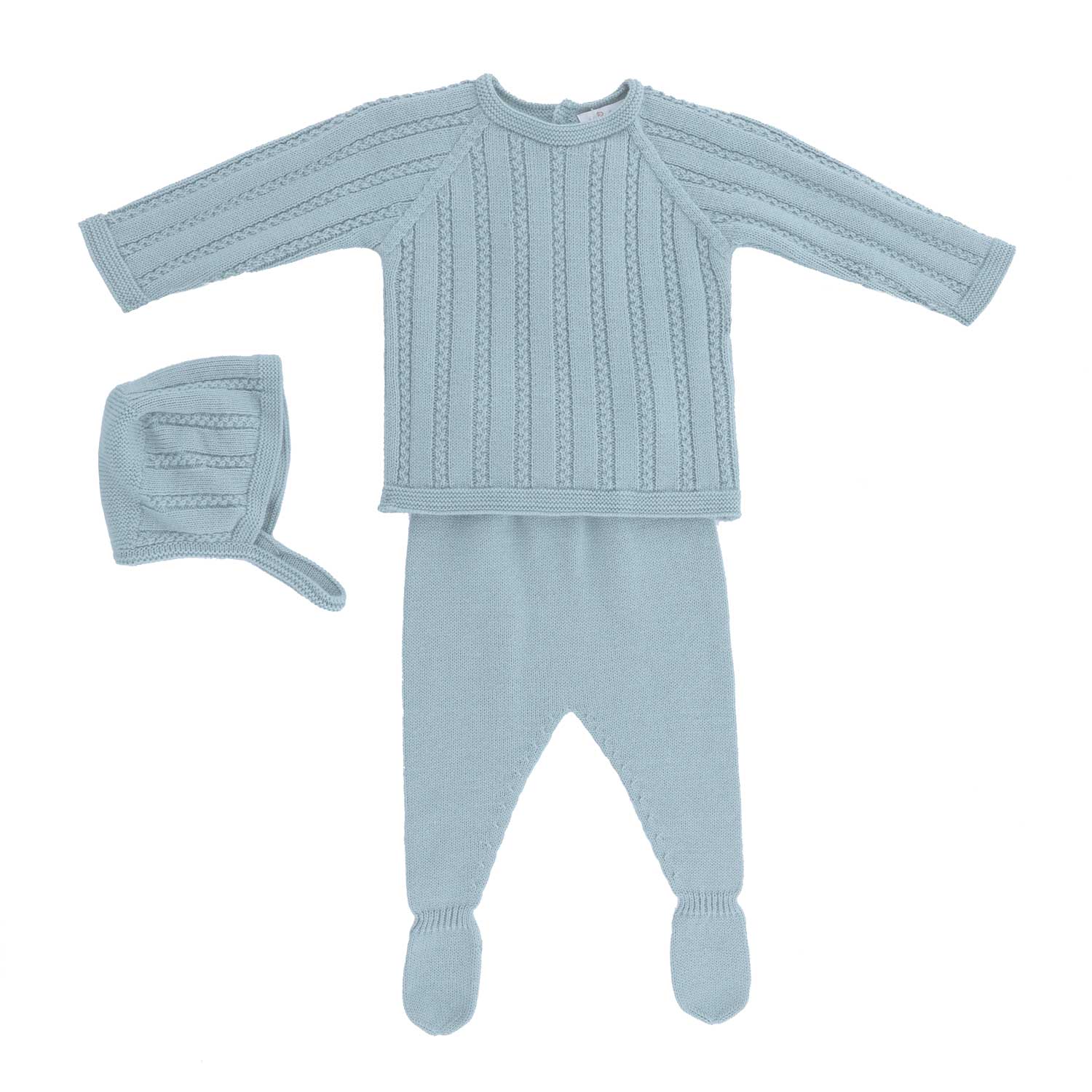 Knit Set Grey